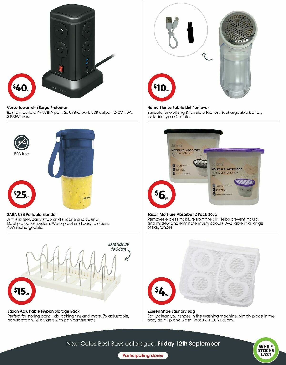 Coles Best Buys - Spring Cleaning Catalogues from 29 August