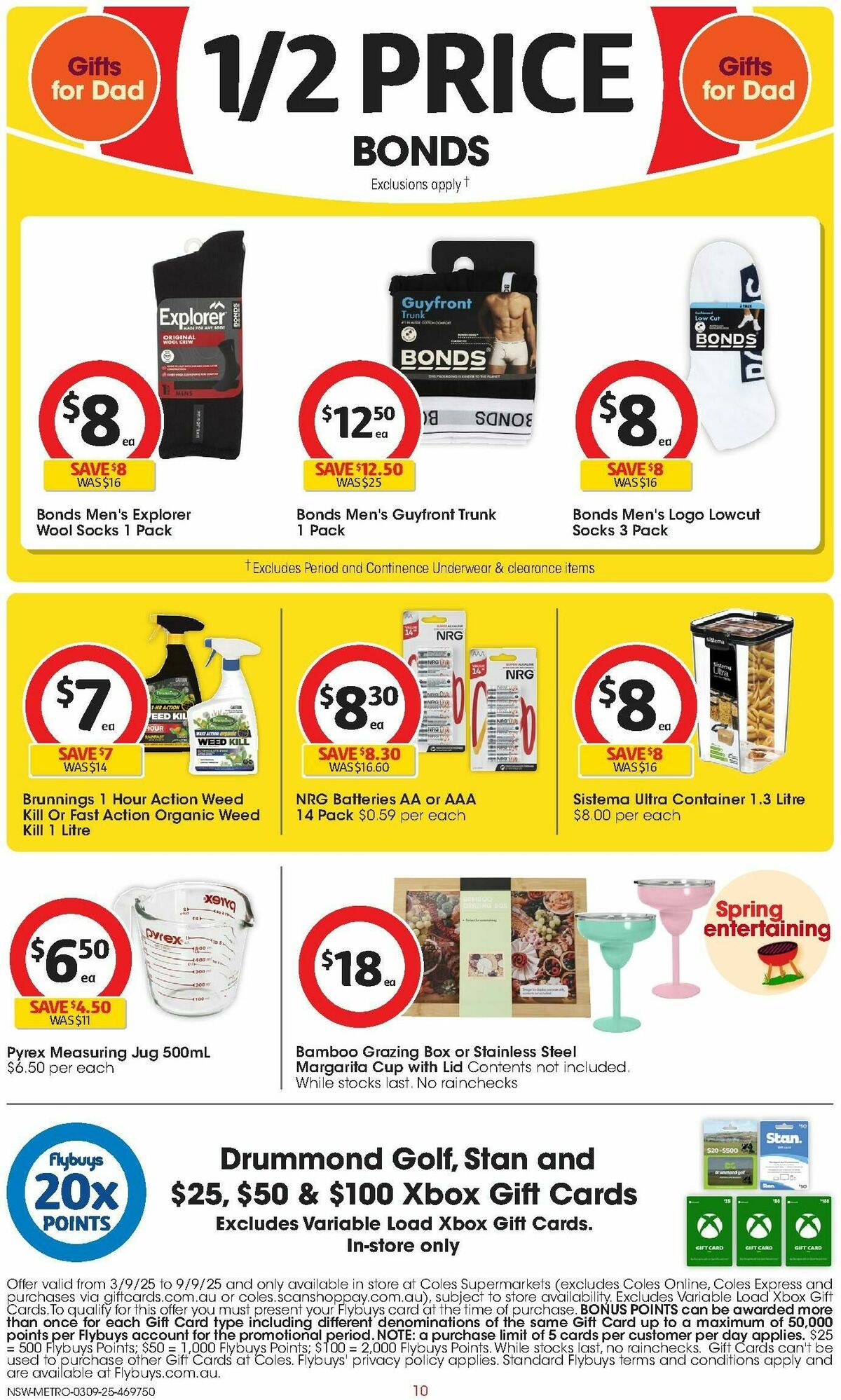 Coles Catalogues from 3 September