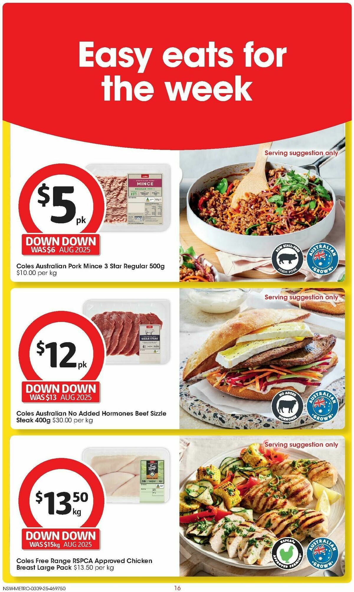 Coles Catalogues from 3 September