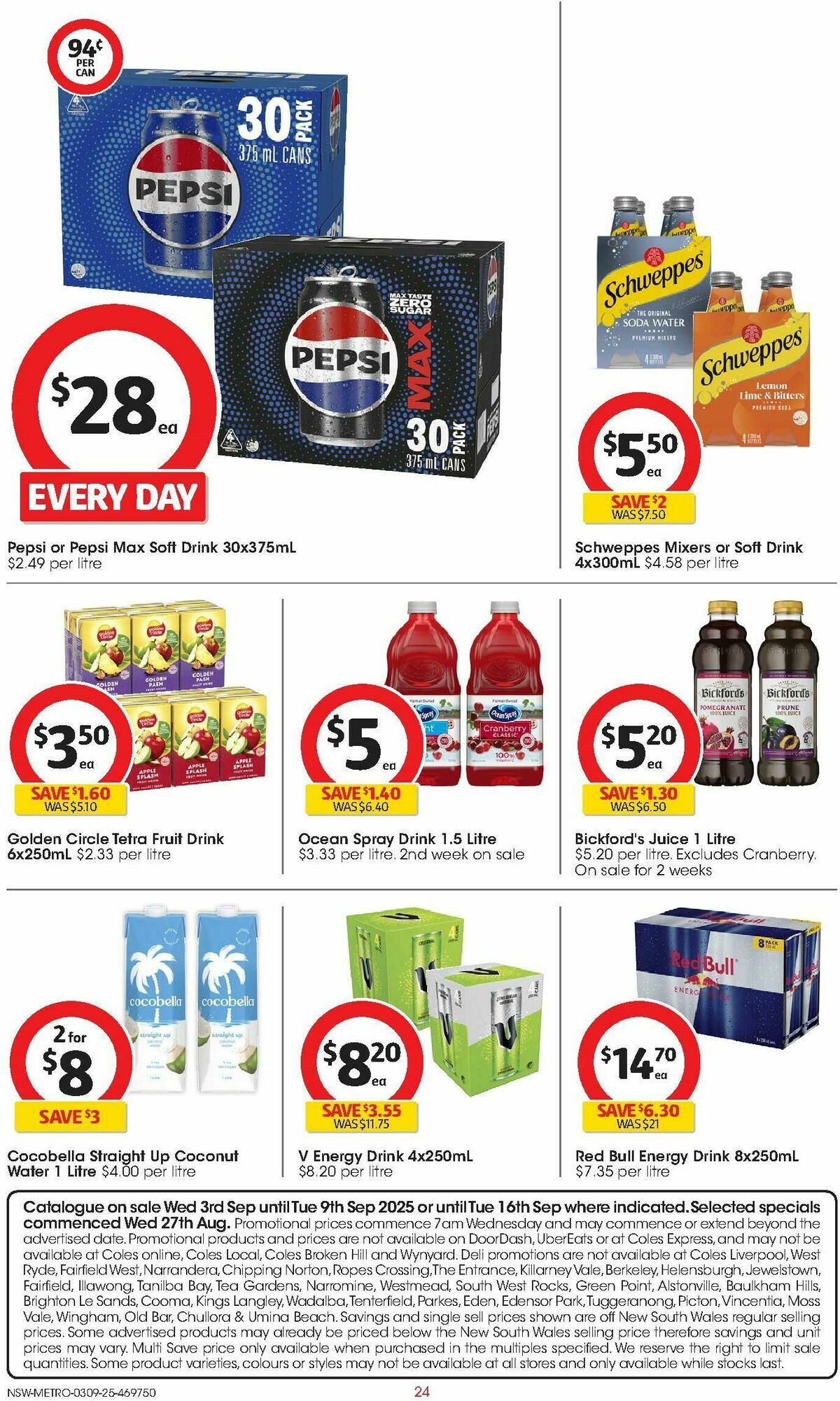 Coles Catalogues from 3 September