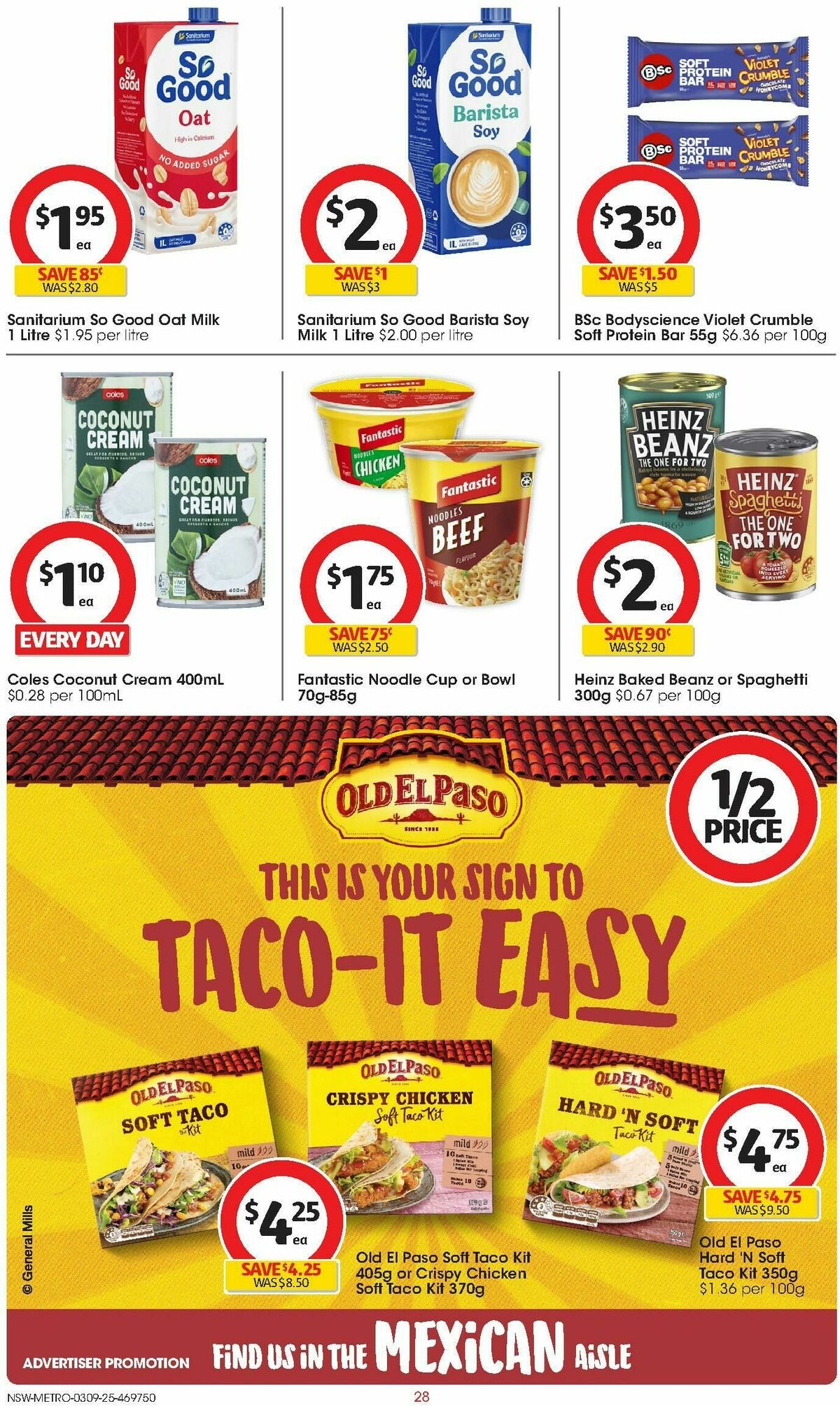 Coles Catalogues from 3 September