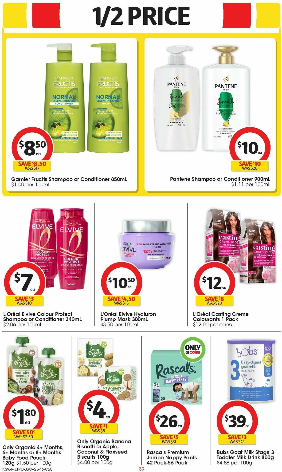 Coles Catalogues from 3 September