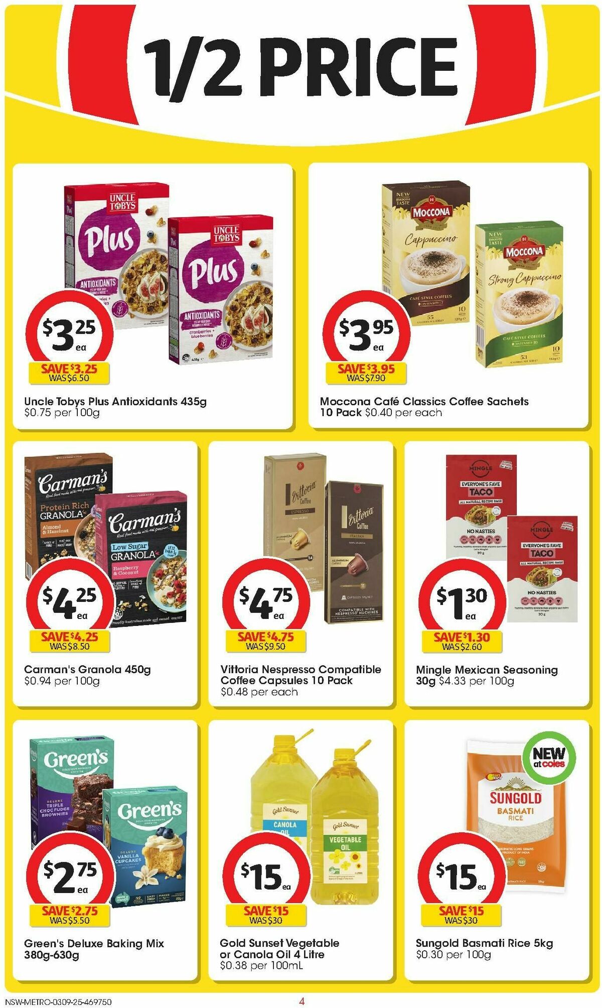 Coles Catalogues from 3 September