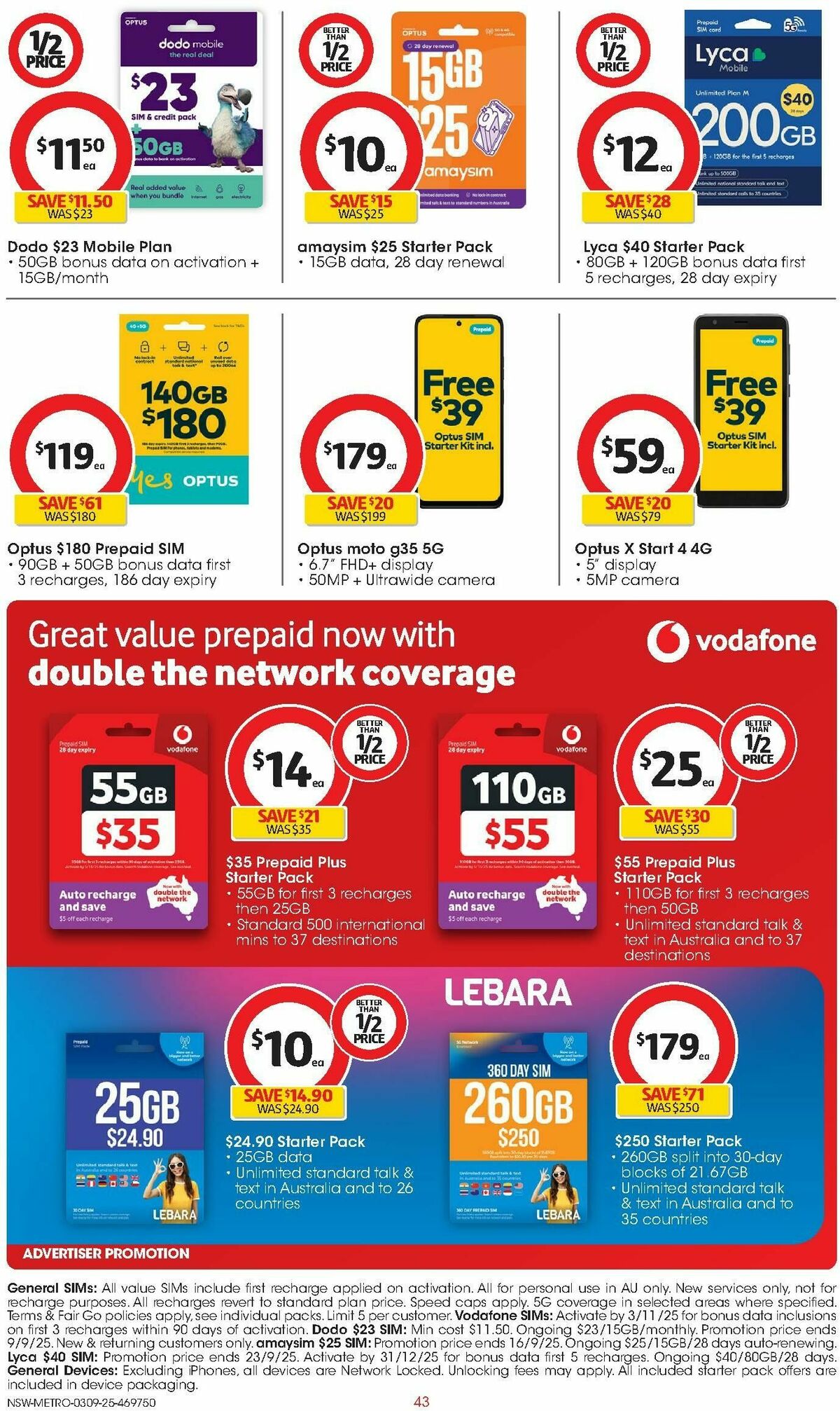 Coles Catalogues from 3 September