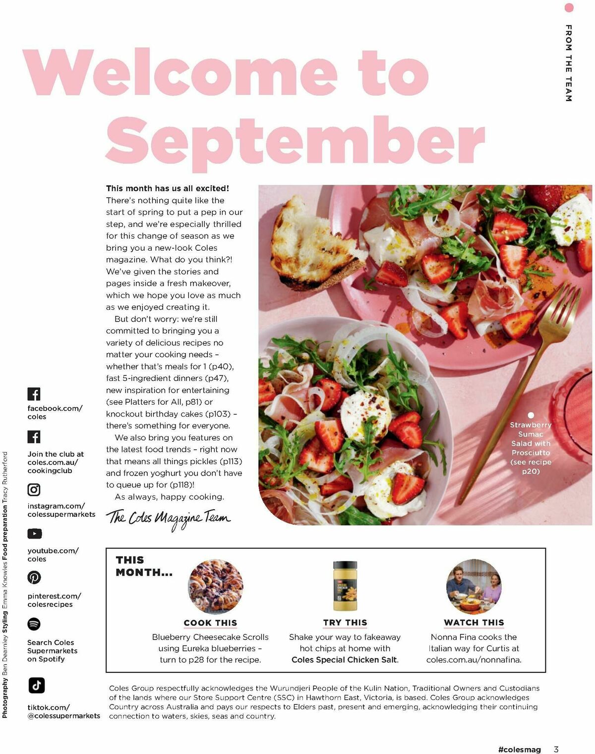 Coles Magazine September Catalogues from 1 September