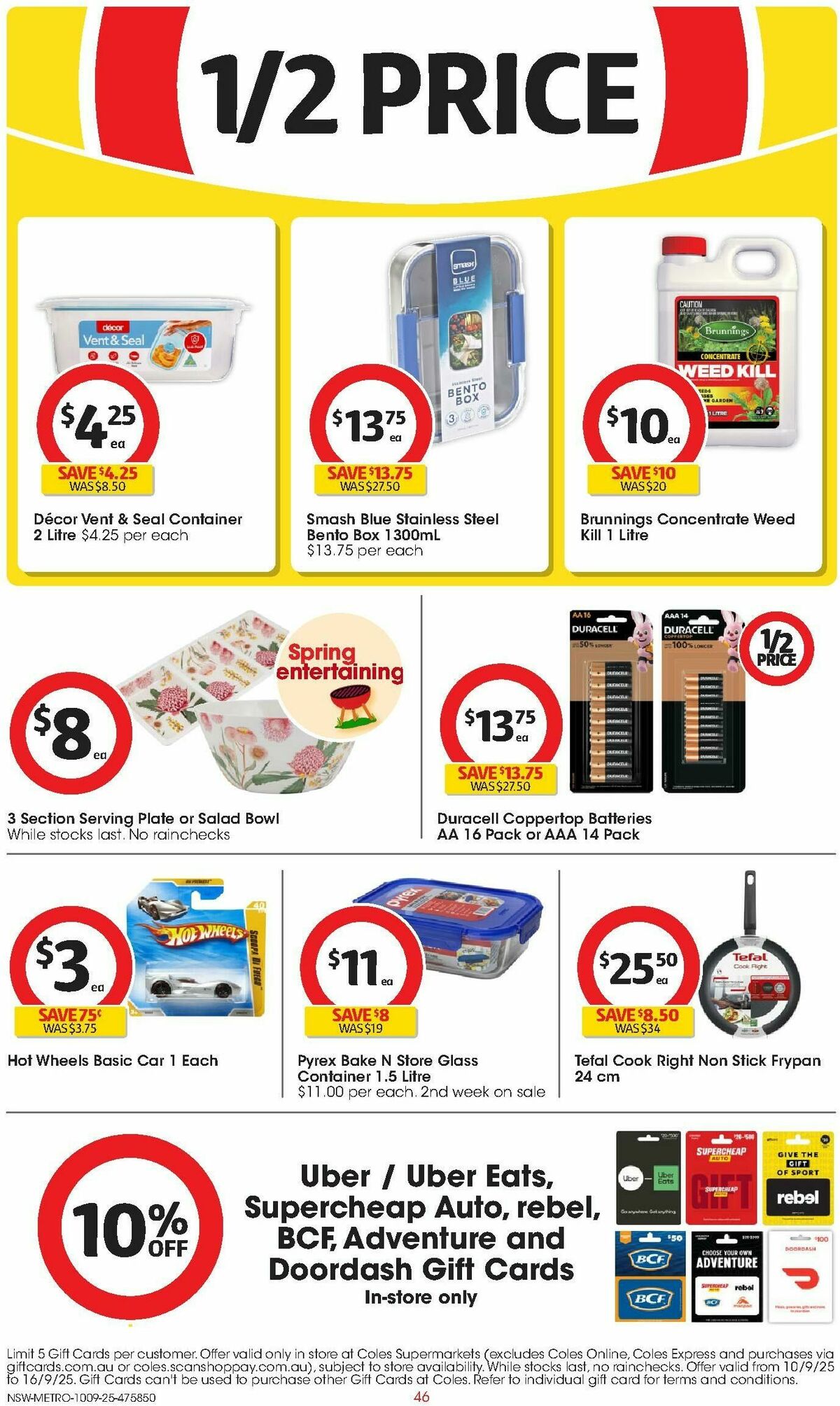 Coles Catalogues from 10 September
