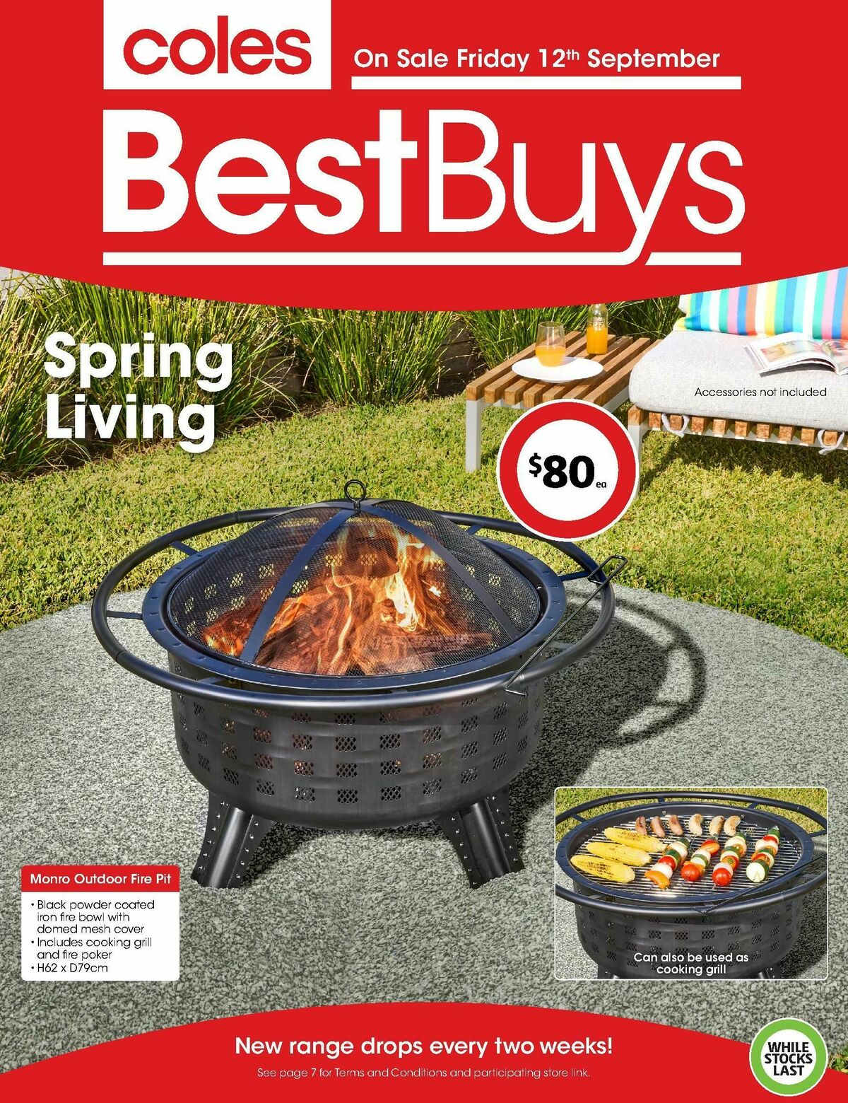 Coles Best Buys - Spring Living Catalogues from 12 September