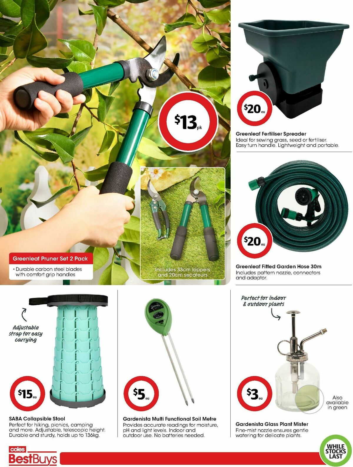 Coles Best Buys - Spring Living Catalogues from 12 September