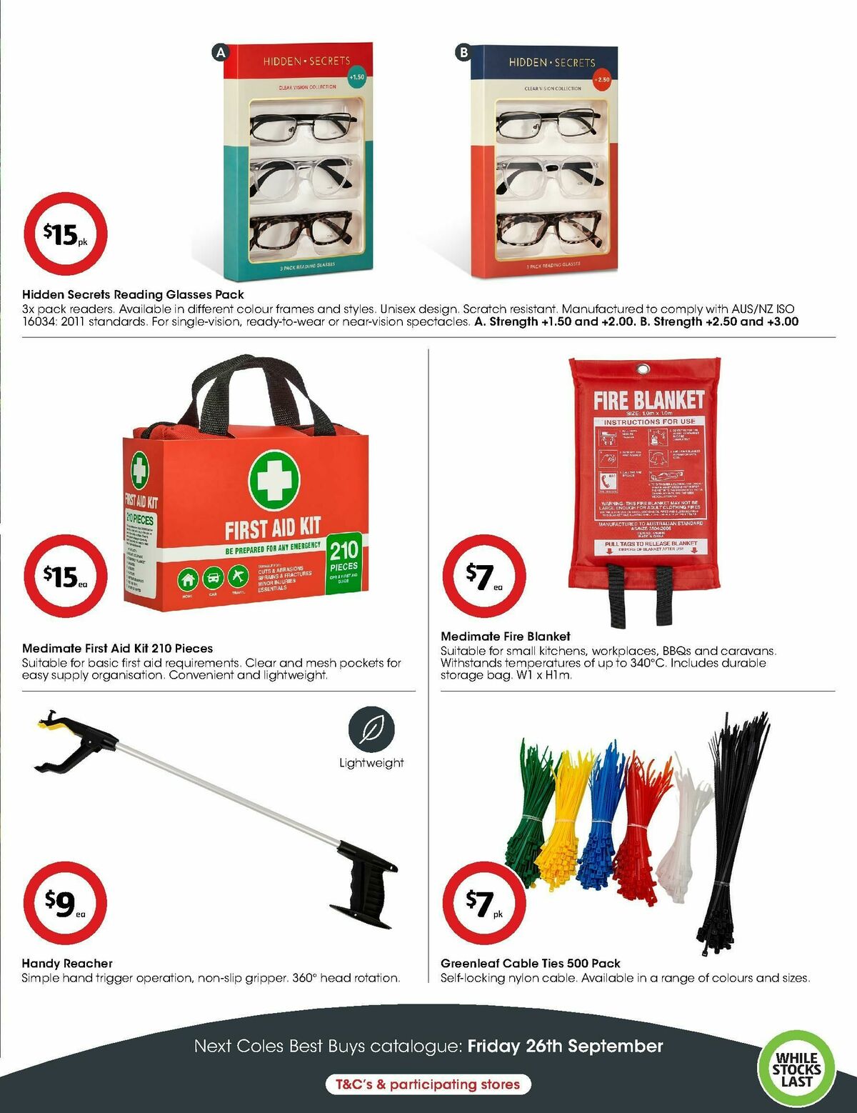 Coles Best Buys - Spring Living Catalogues from 12 September