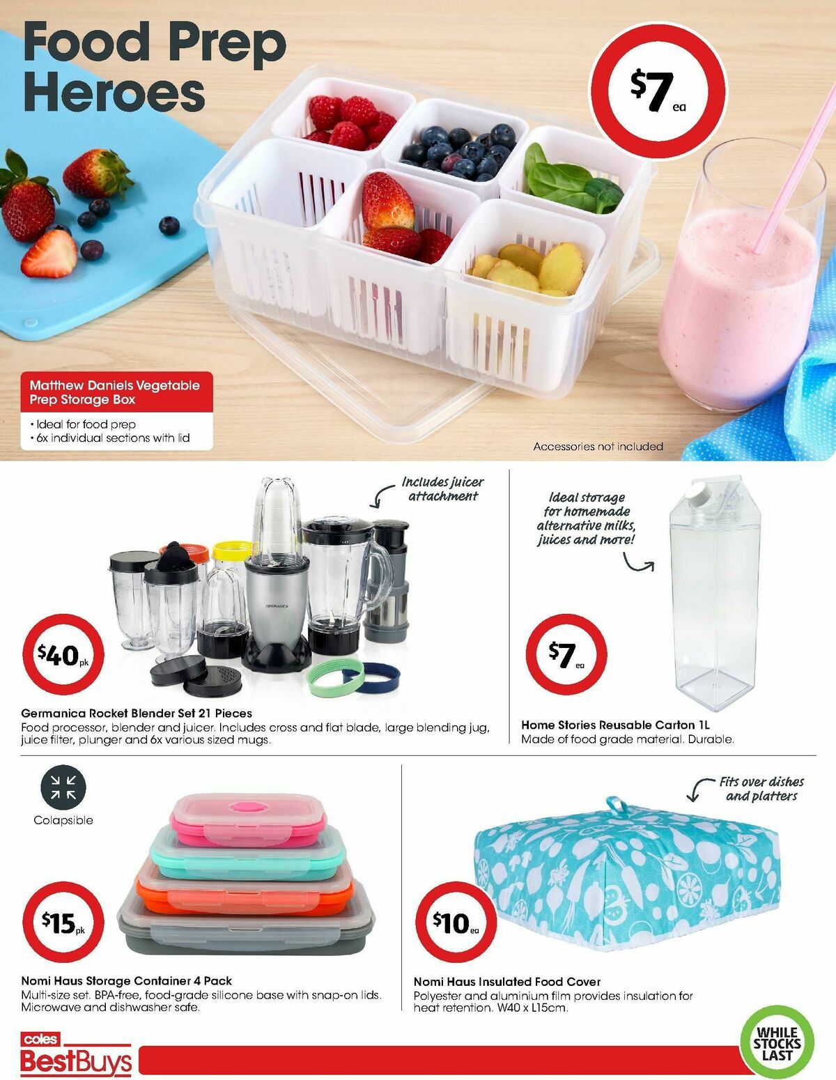 Coles Best Buys - Kitchen Companions Catalogues from 26 September