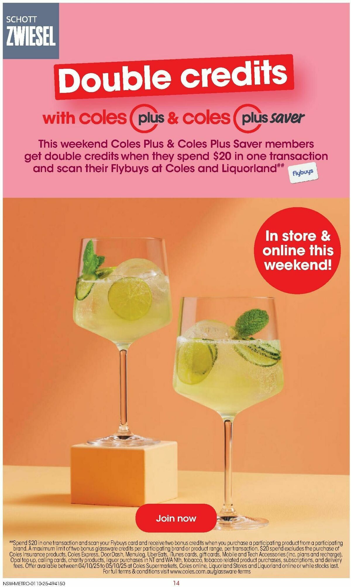 Coles Catalogues from 1 October