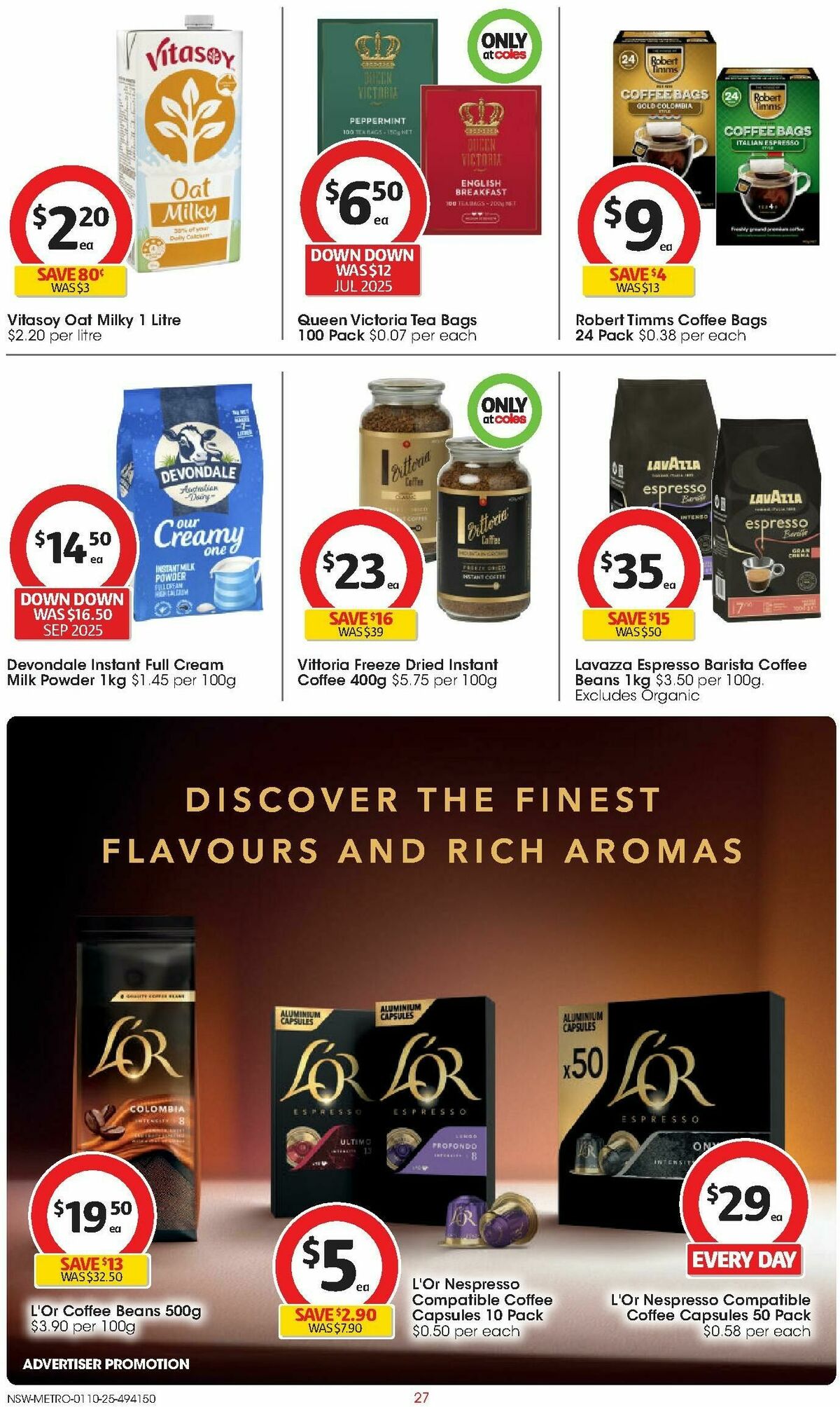 Coles Catalogues from 1 October