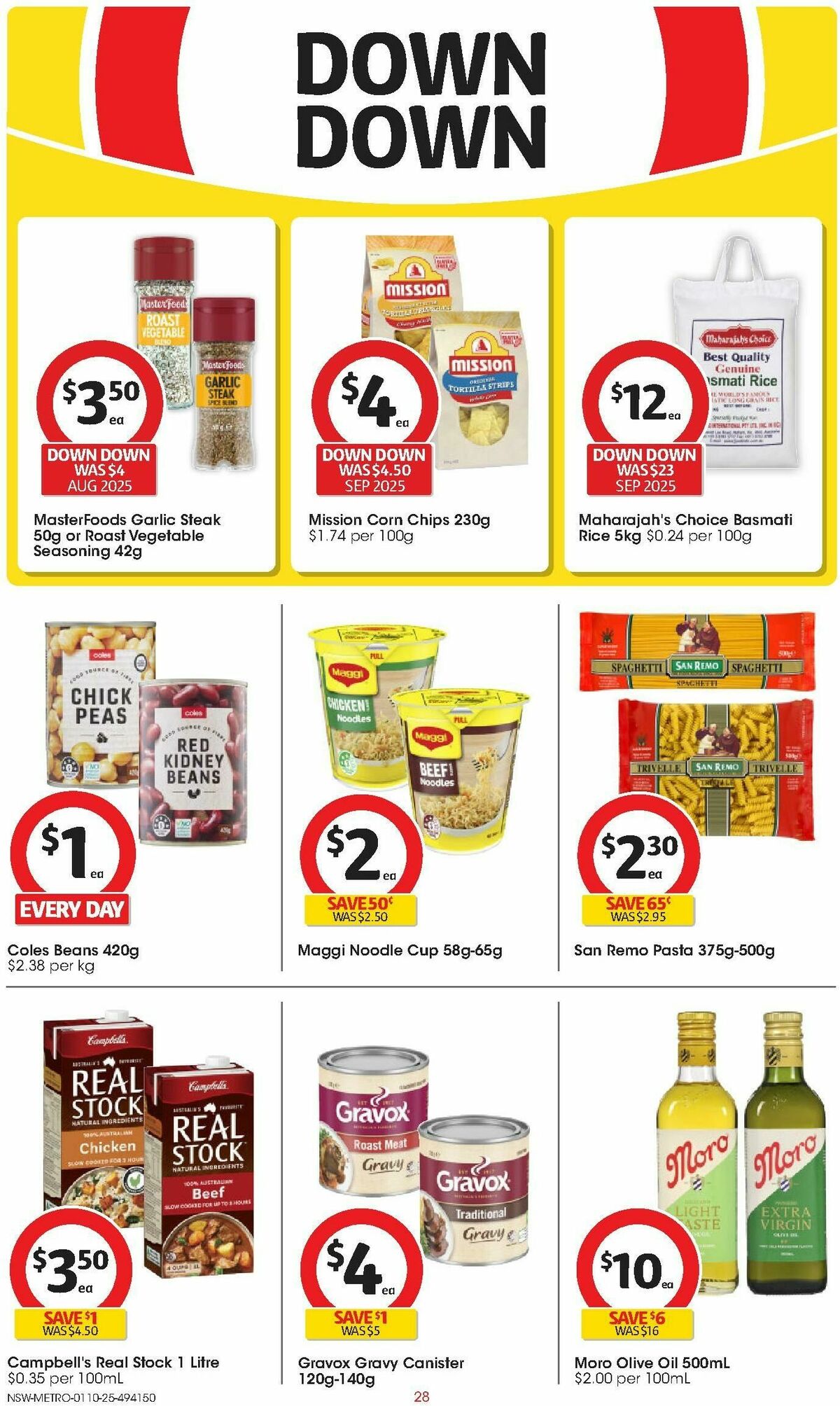 Coles Catalogues from 1 October