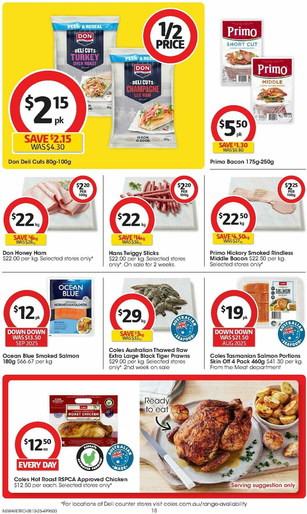 Coles Catalogues from 8 October