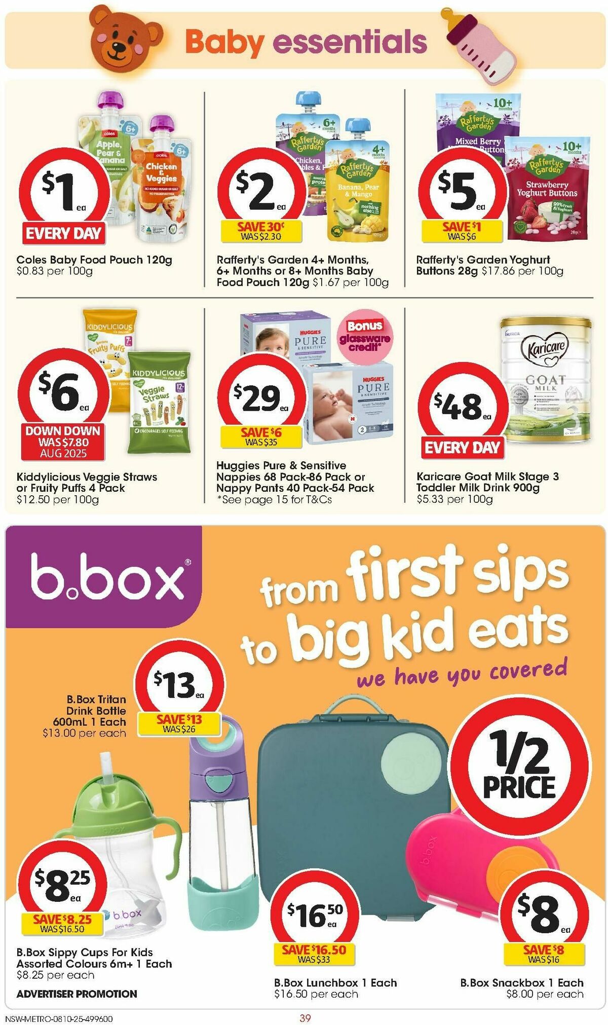 Coles Catalogues from 8 October