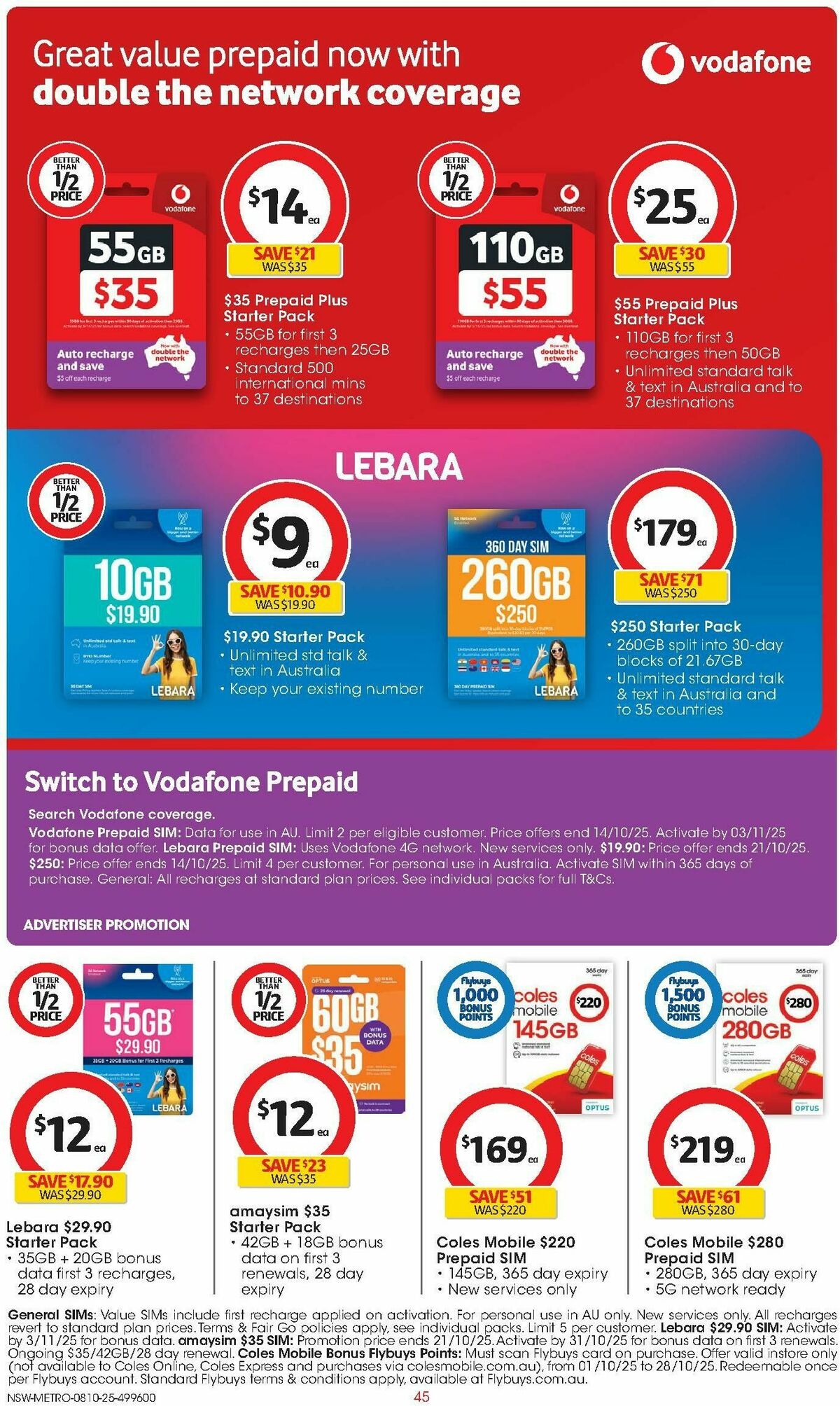 Coles Catalogues from 8 October