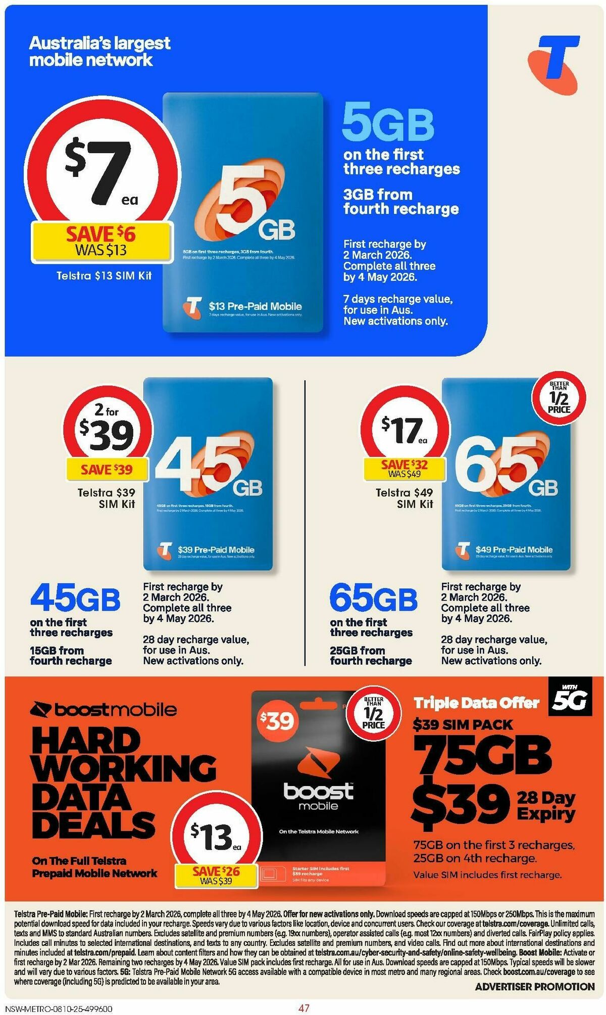 Coles Catalogues from 8 October