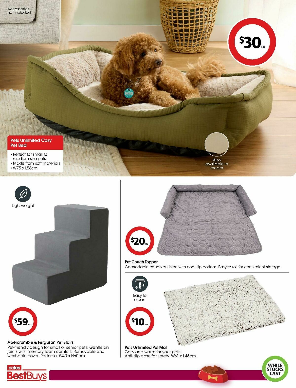 Coles Best Buys - Paws & Play Catalogues from 10 October
