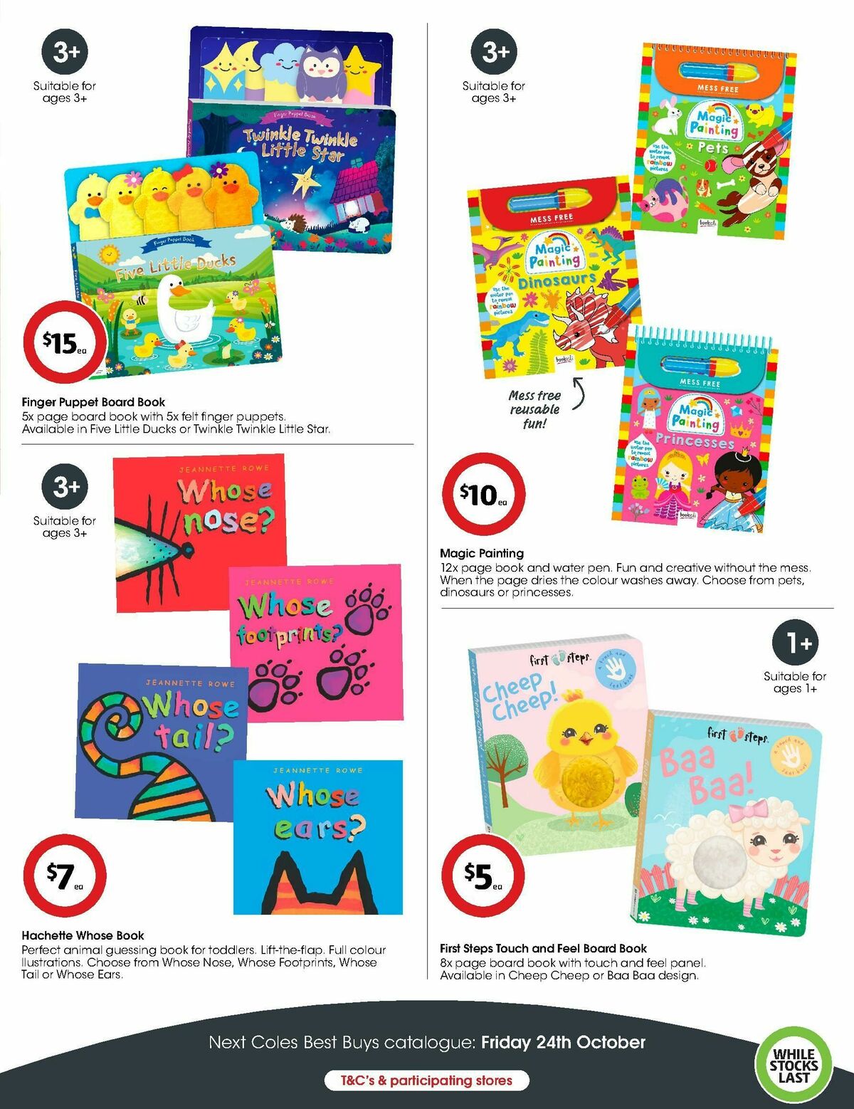 Coles Best Buys - Paws & Play Catalogues from 10 October