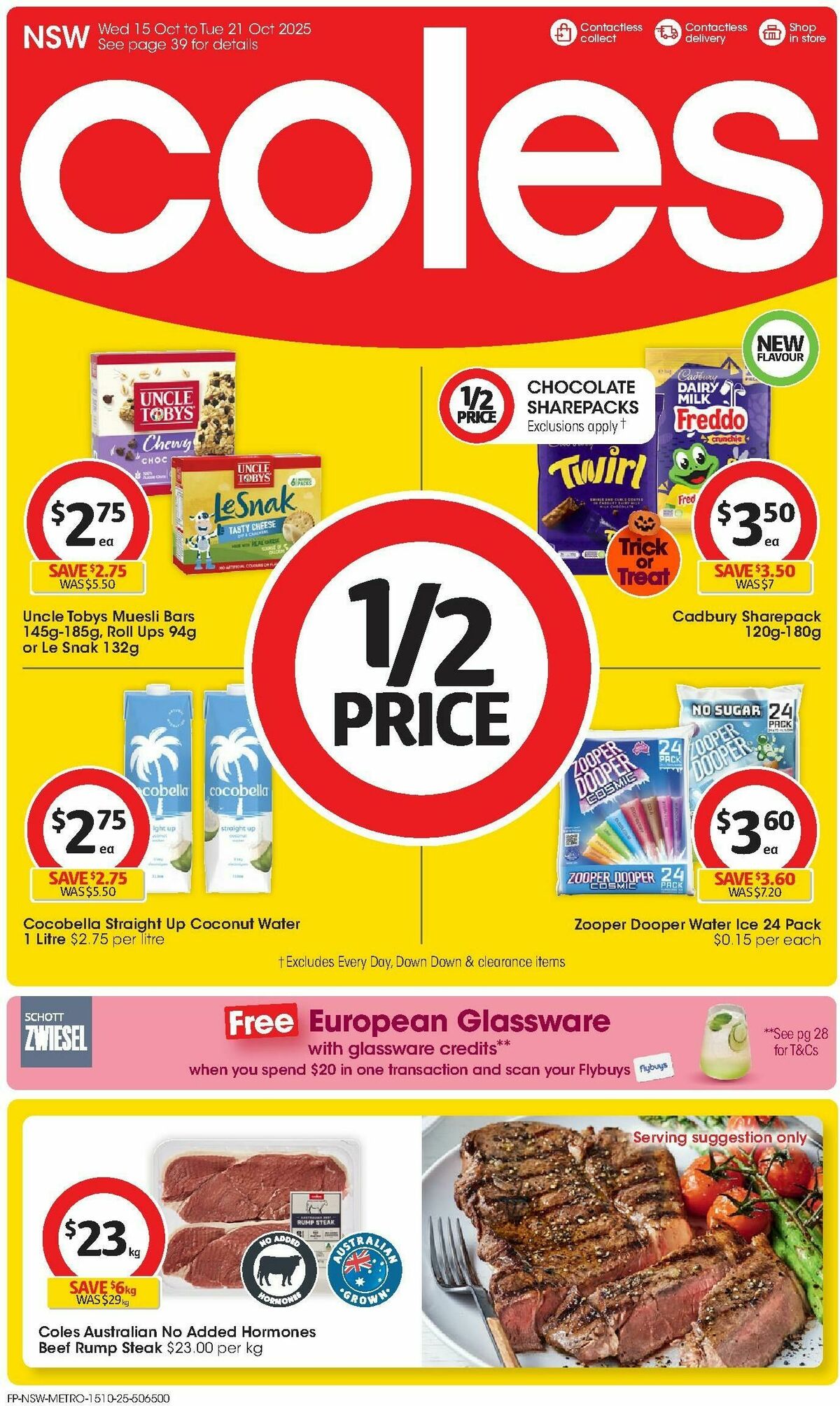 Coles Catalogues from 15 October