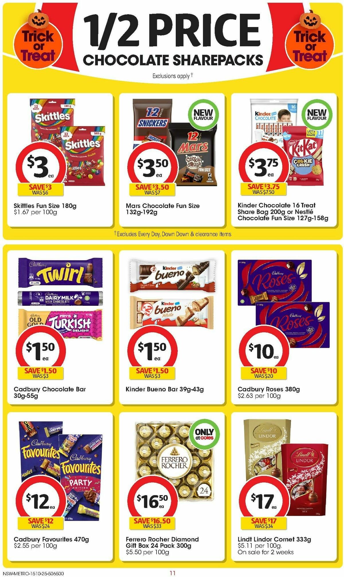 Coles Catalogues from 15 October