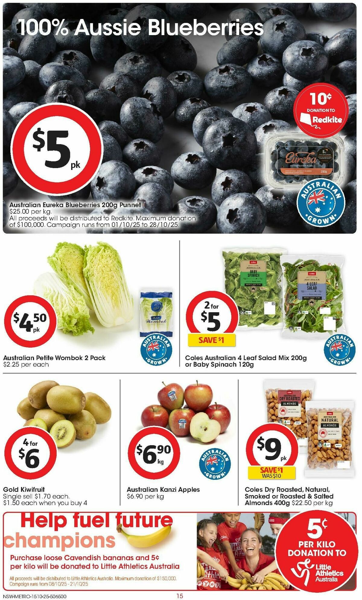 Coles Catalogues from 15 October