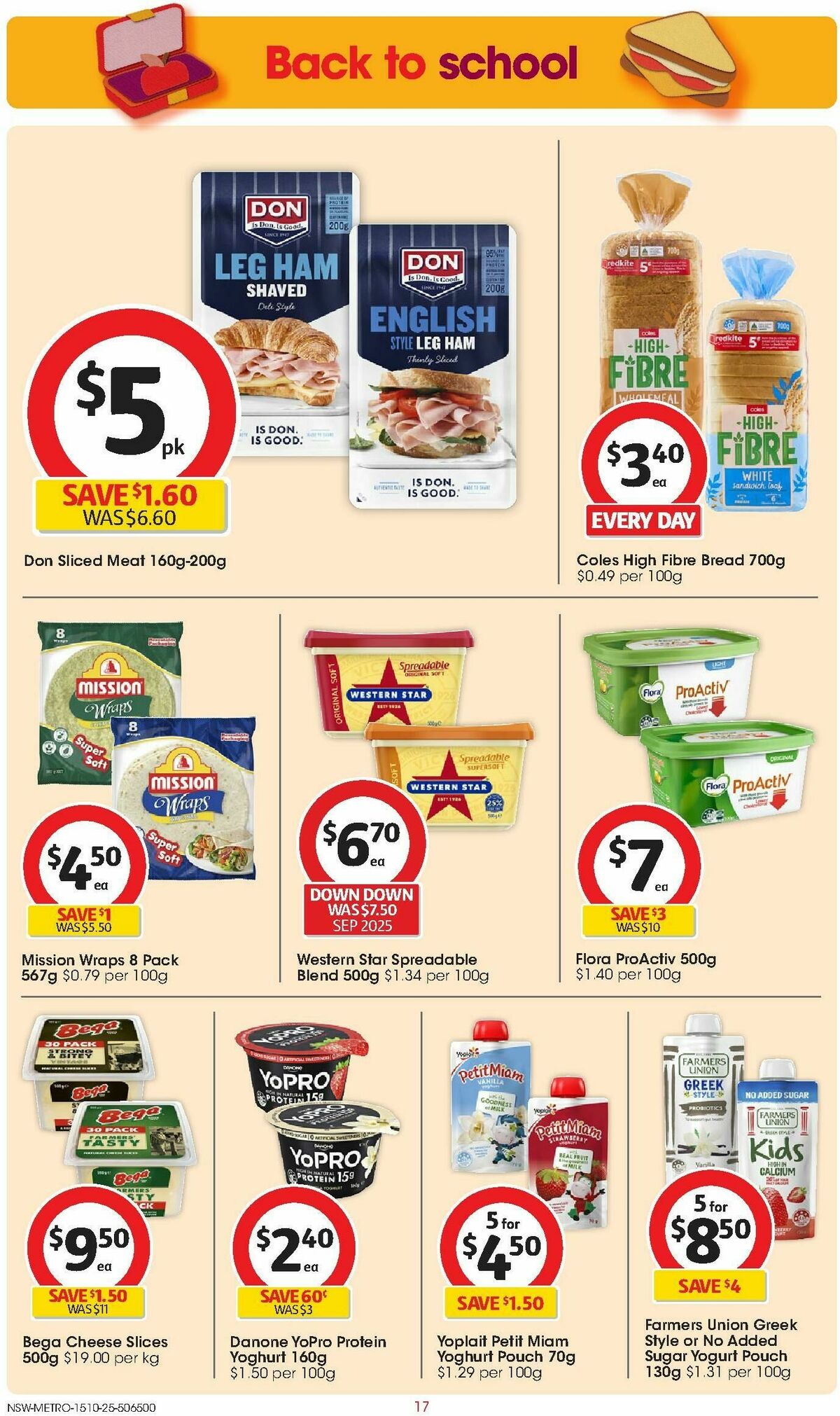 Coles Catalogues from 15 October