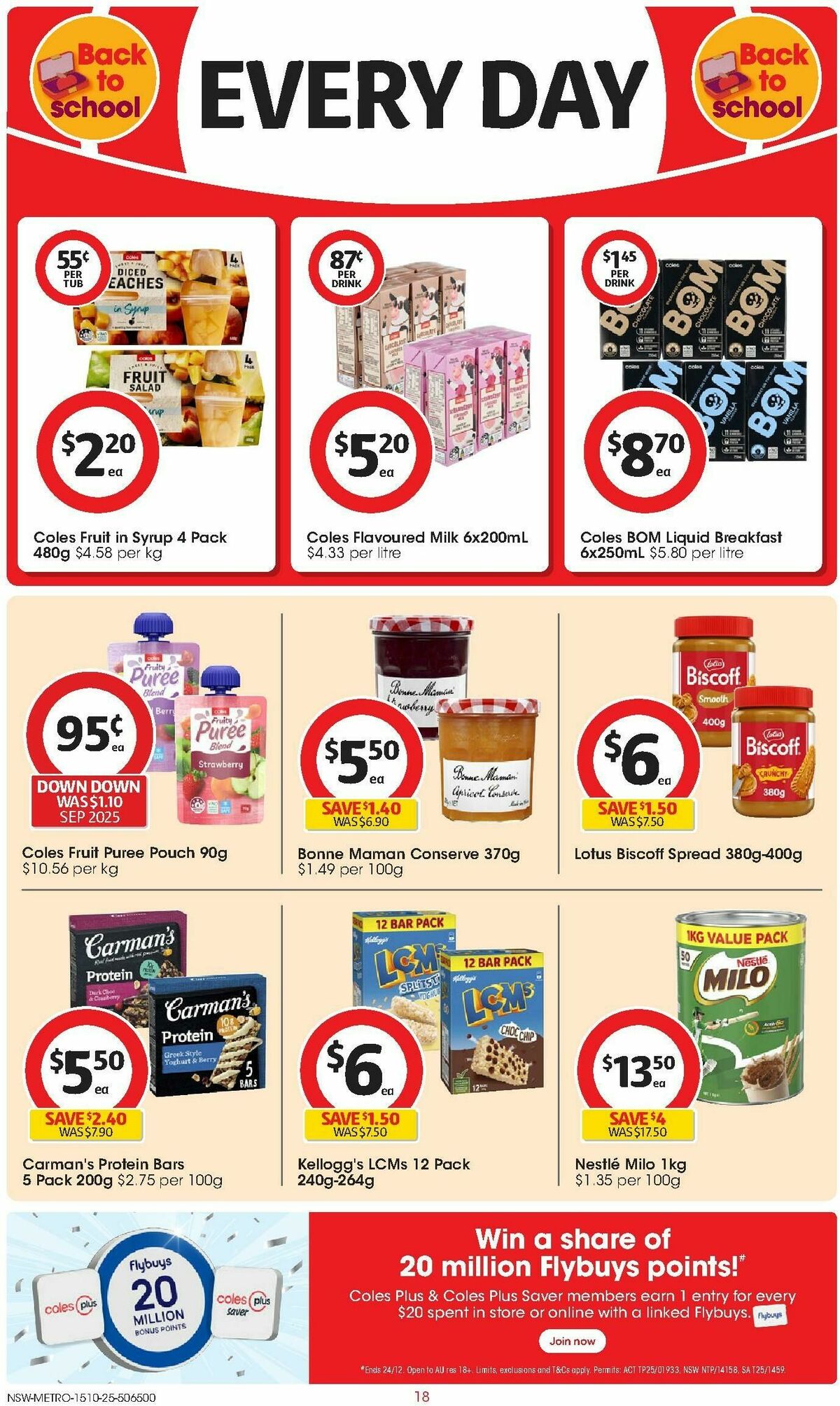 Coles Catalogues from 15 October