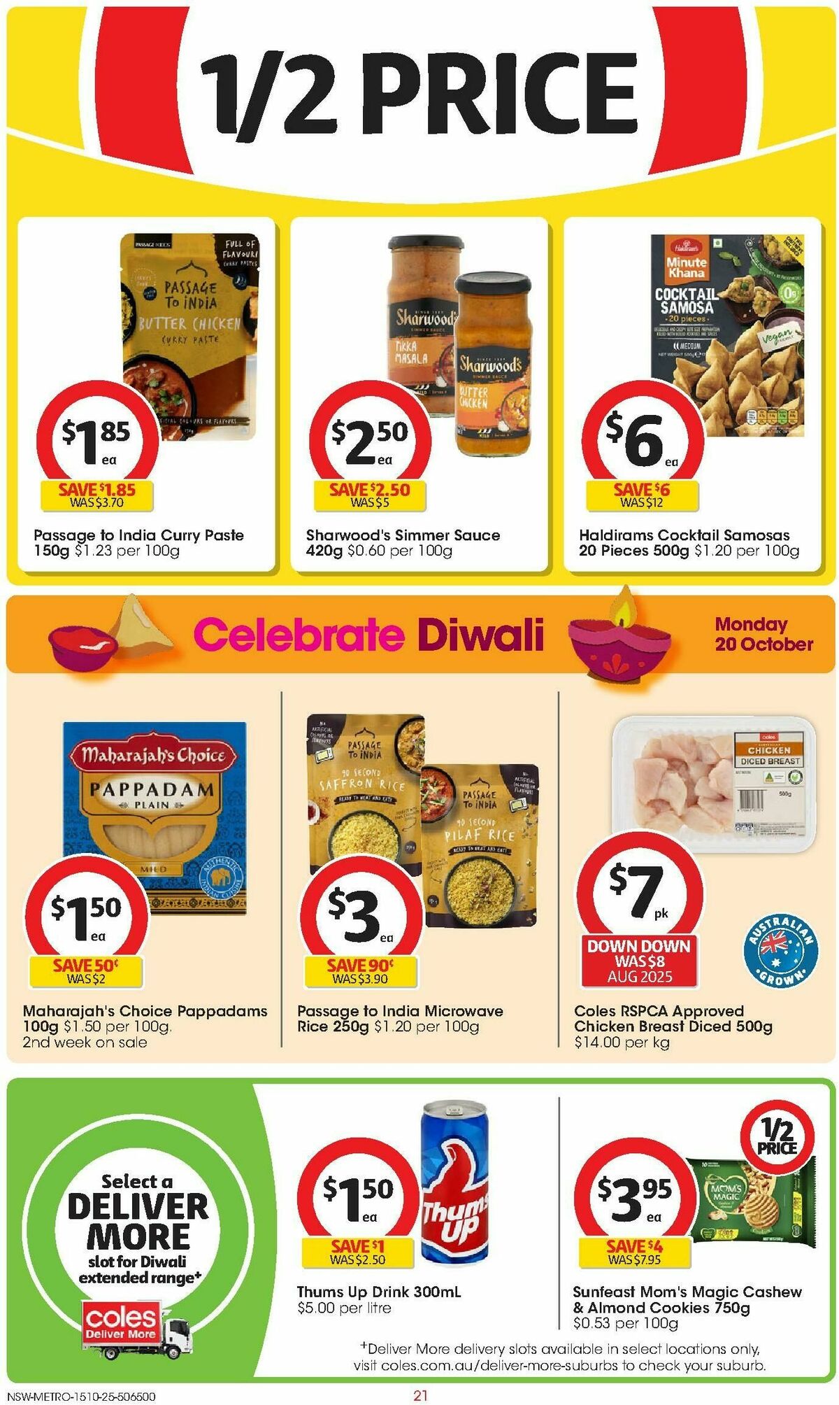 Coles Catalogues from 15 October
