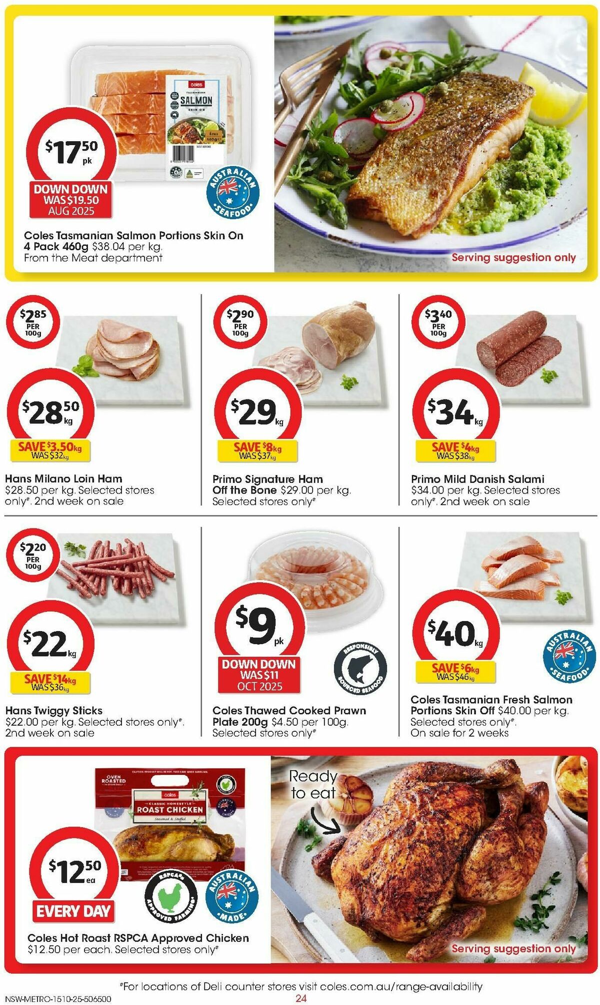 Coles Catalogues from 15 October