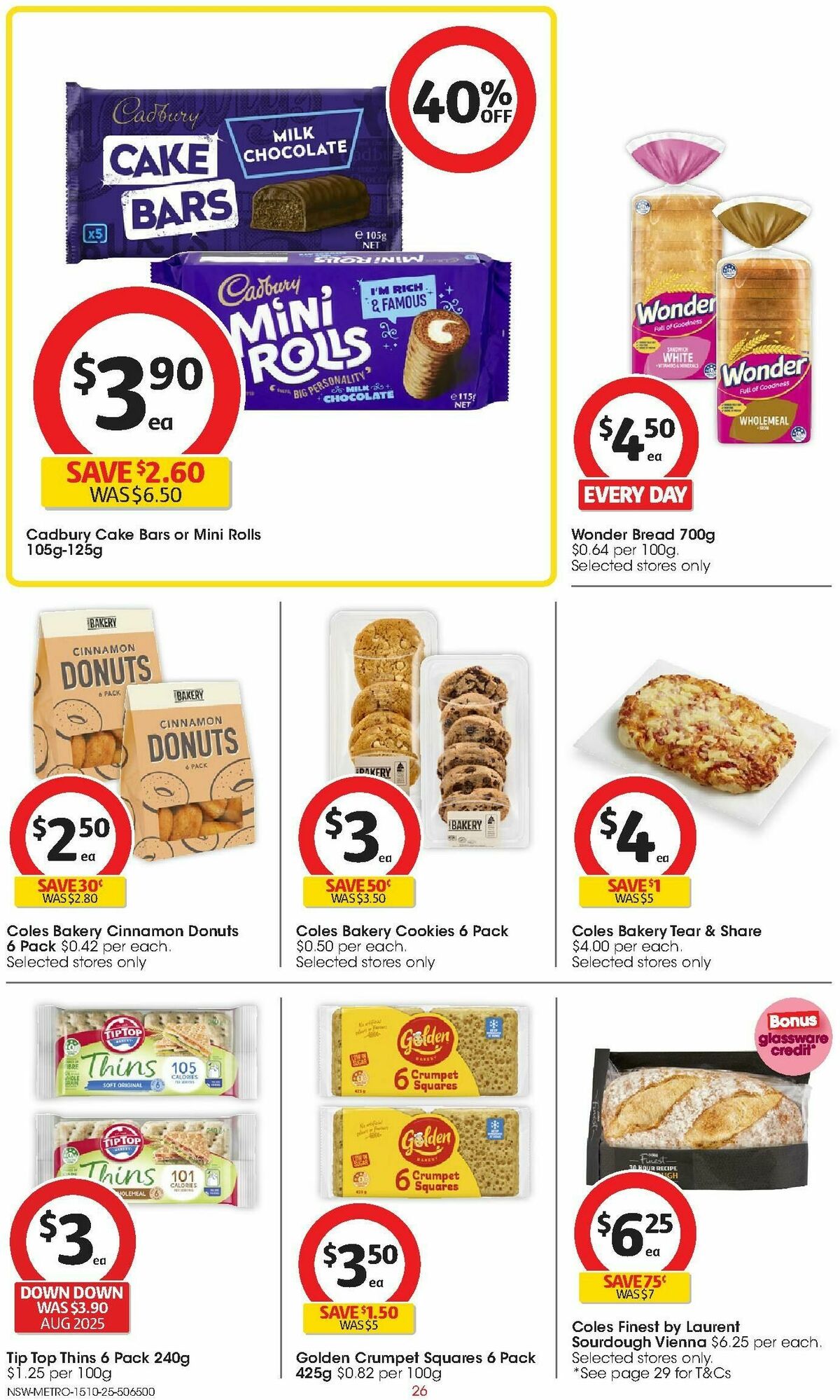 Coles Catalogues from 15 October