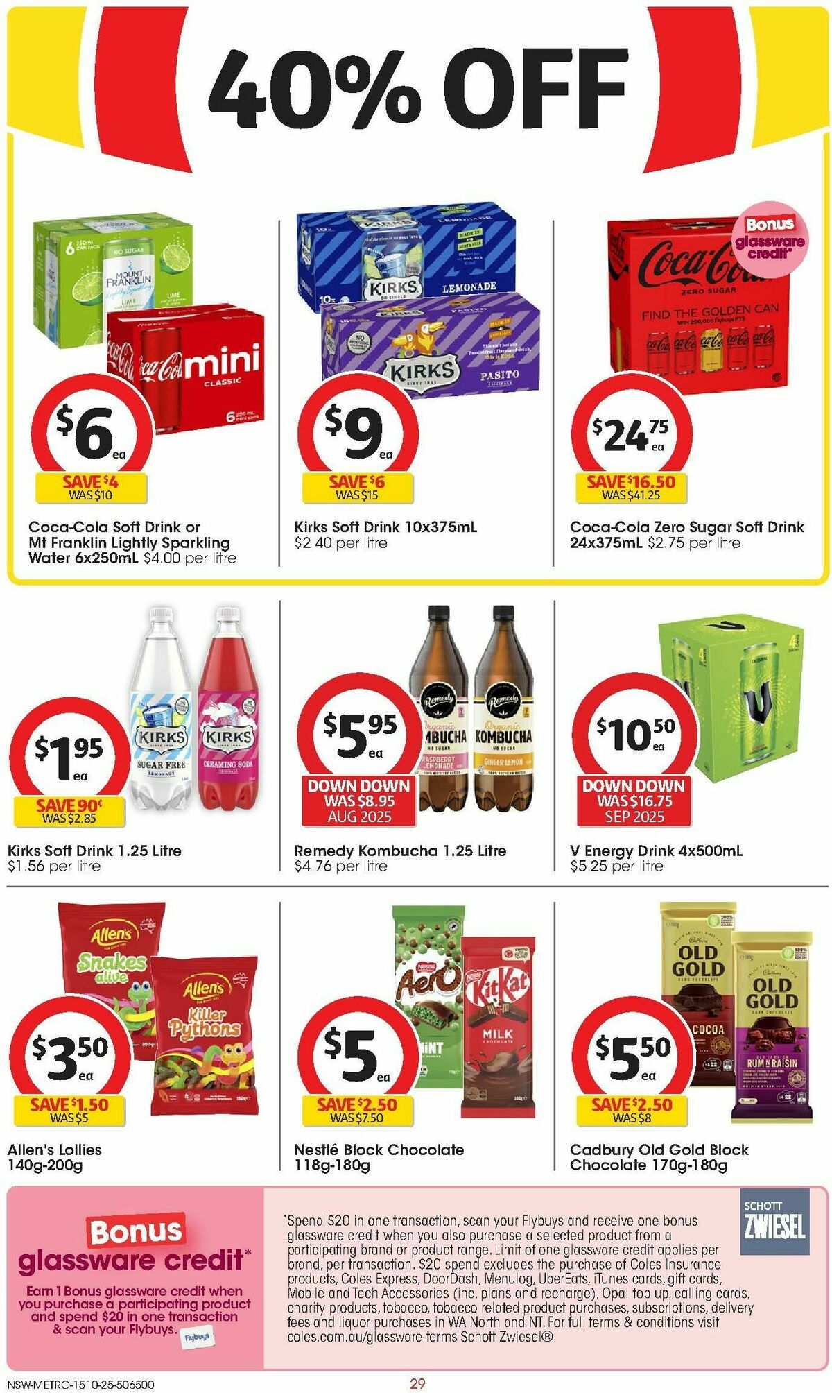 Coles Catalogues from 15 October