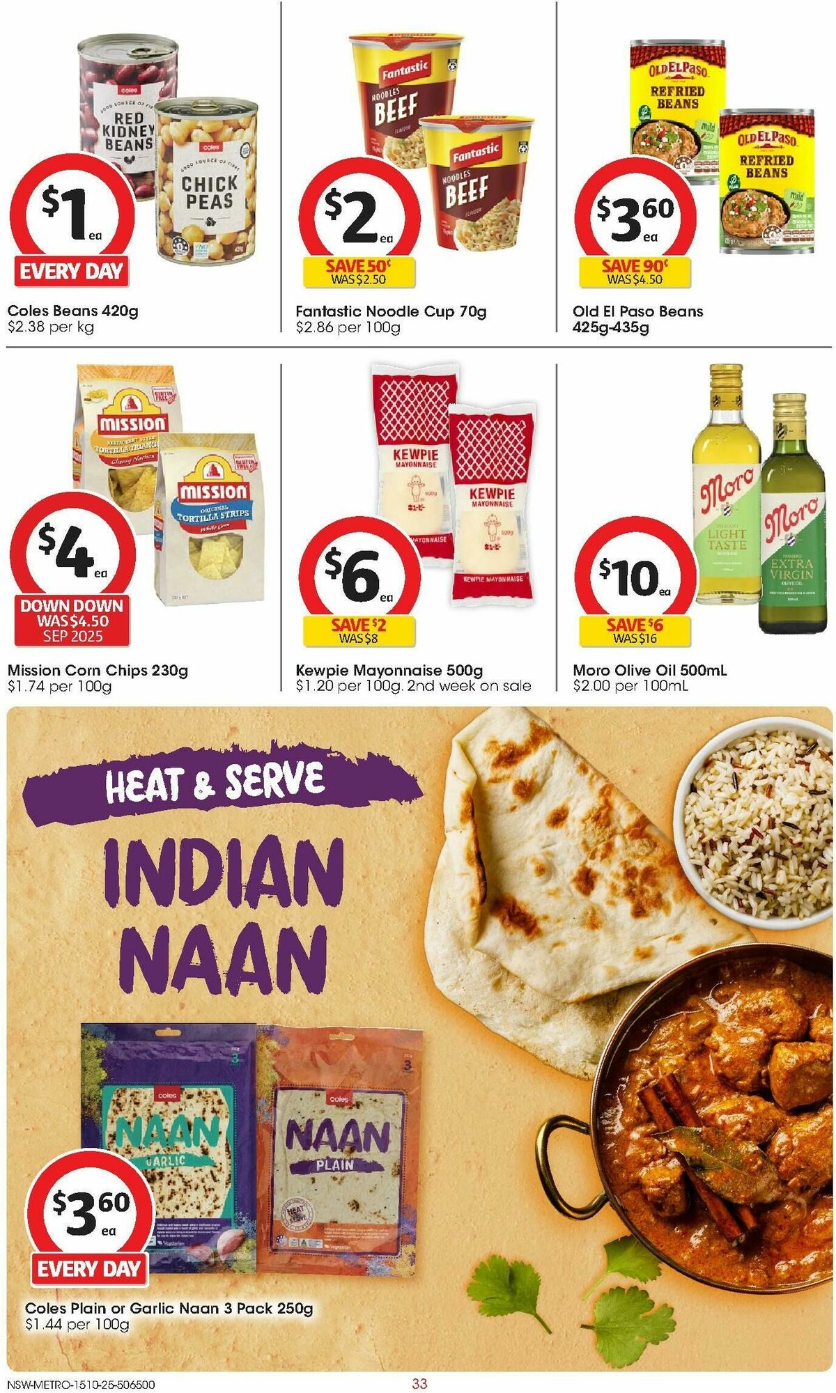 Coles Catalogues from 15 October