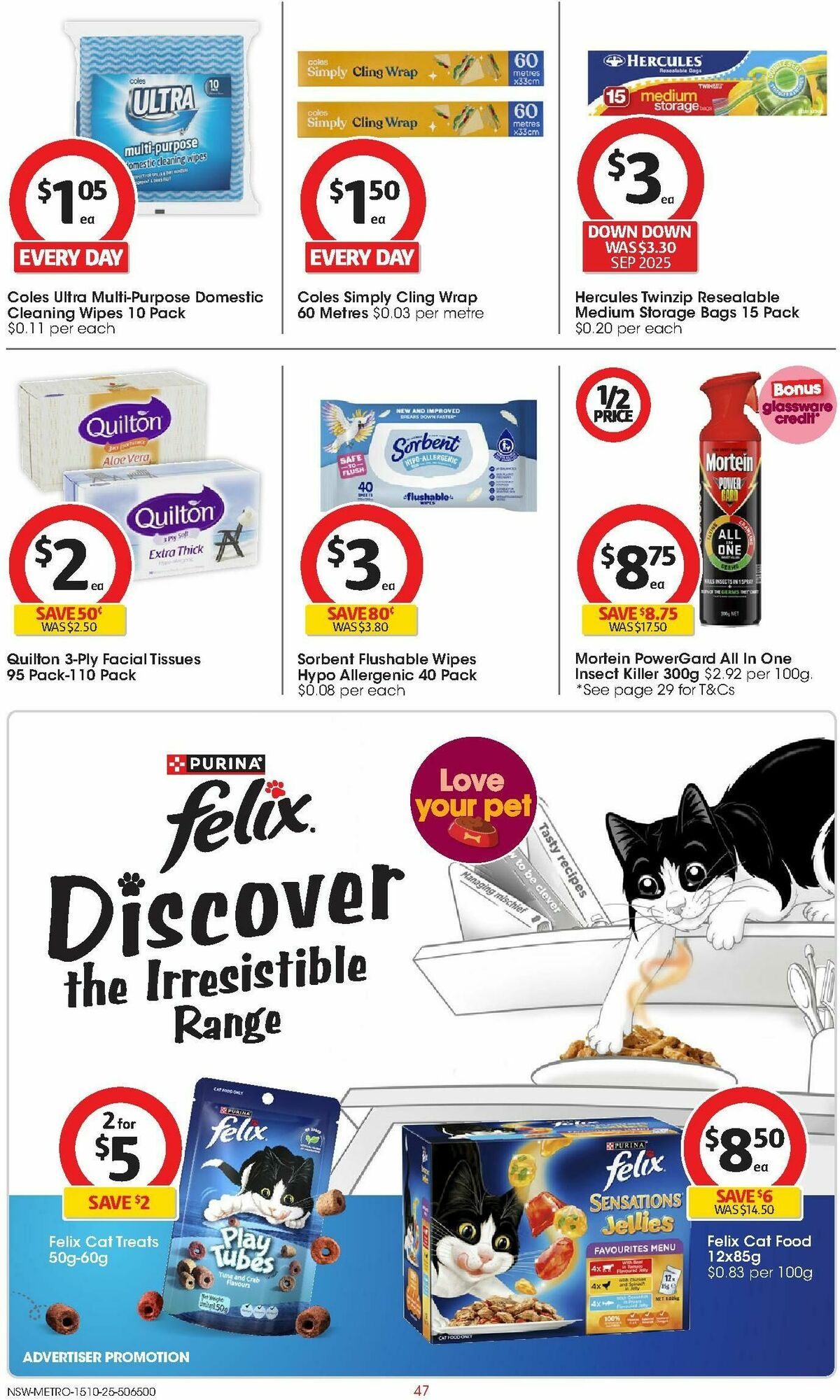 Coles Catalogues from 15 October