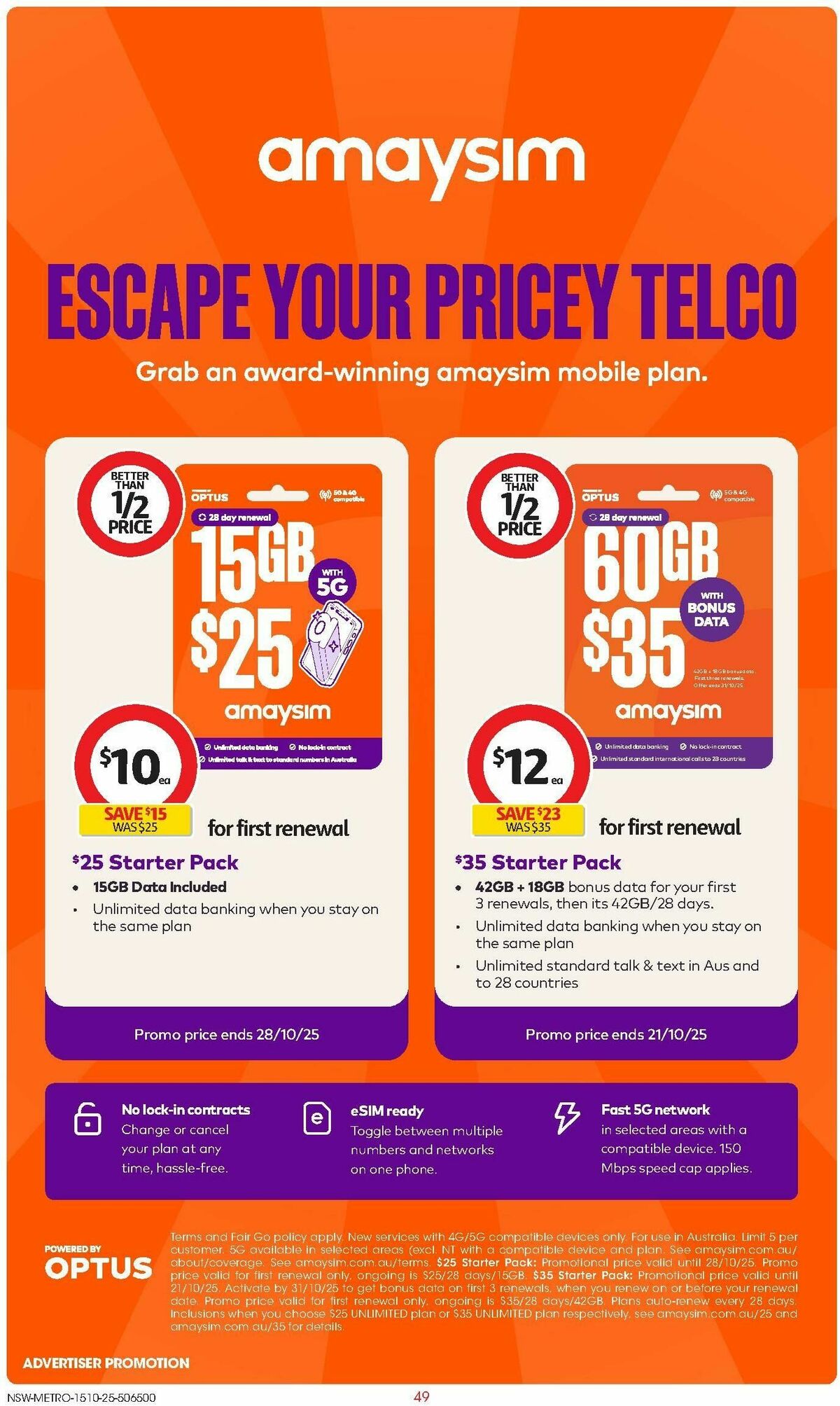 Coles Catalogues from 15 October