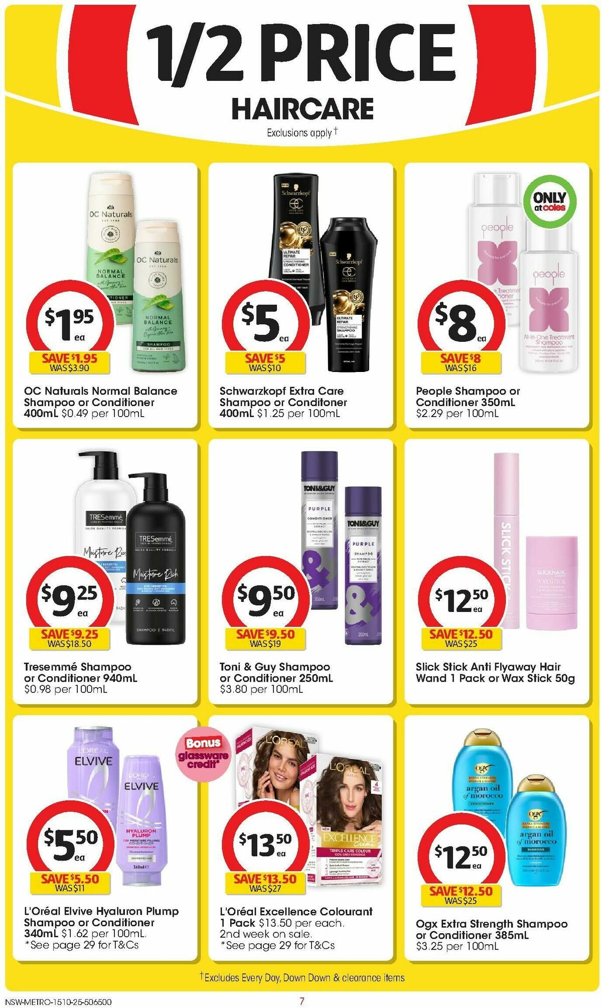 Coles Catalogues from 15 October
