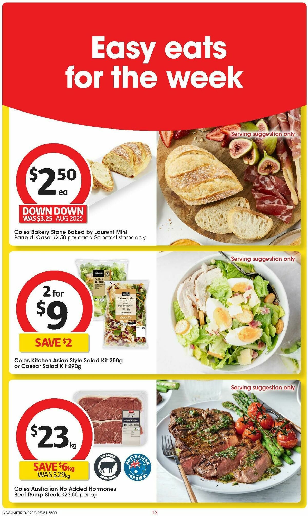 Coles Catalogues from 22 October