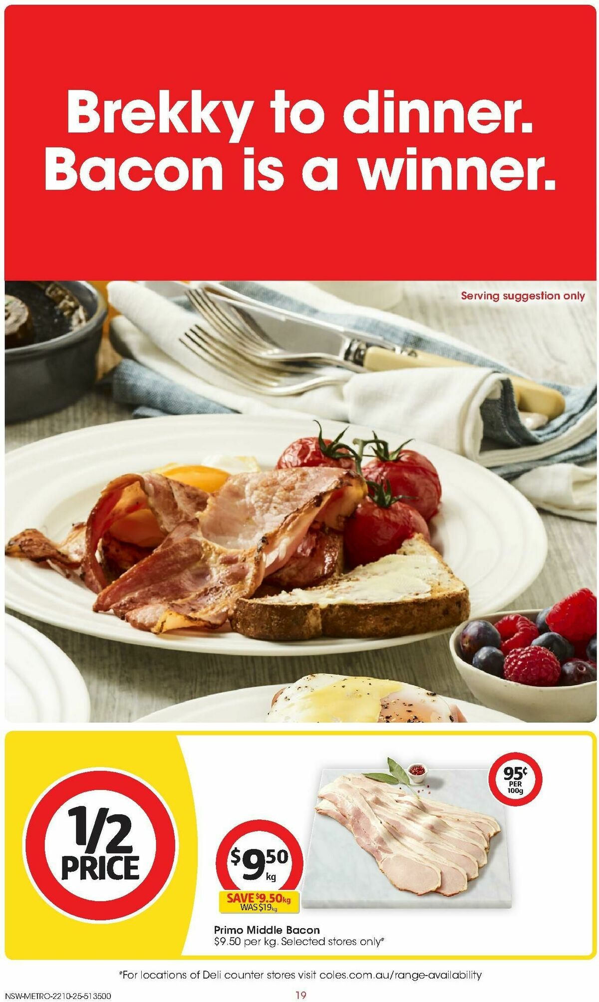 Coles Catalogues from 22 October