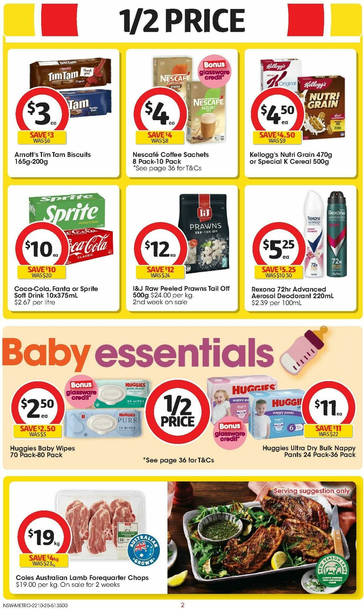 Coles Catalogues from 22 October