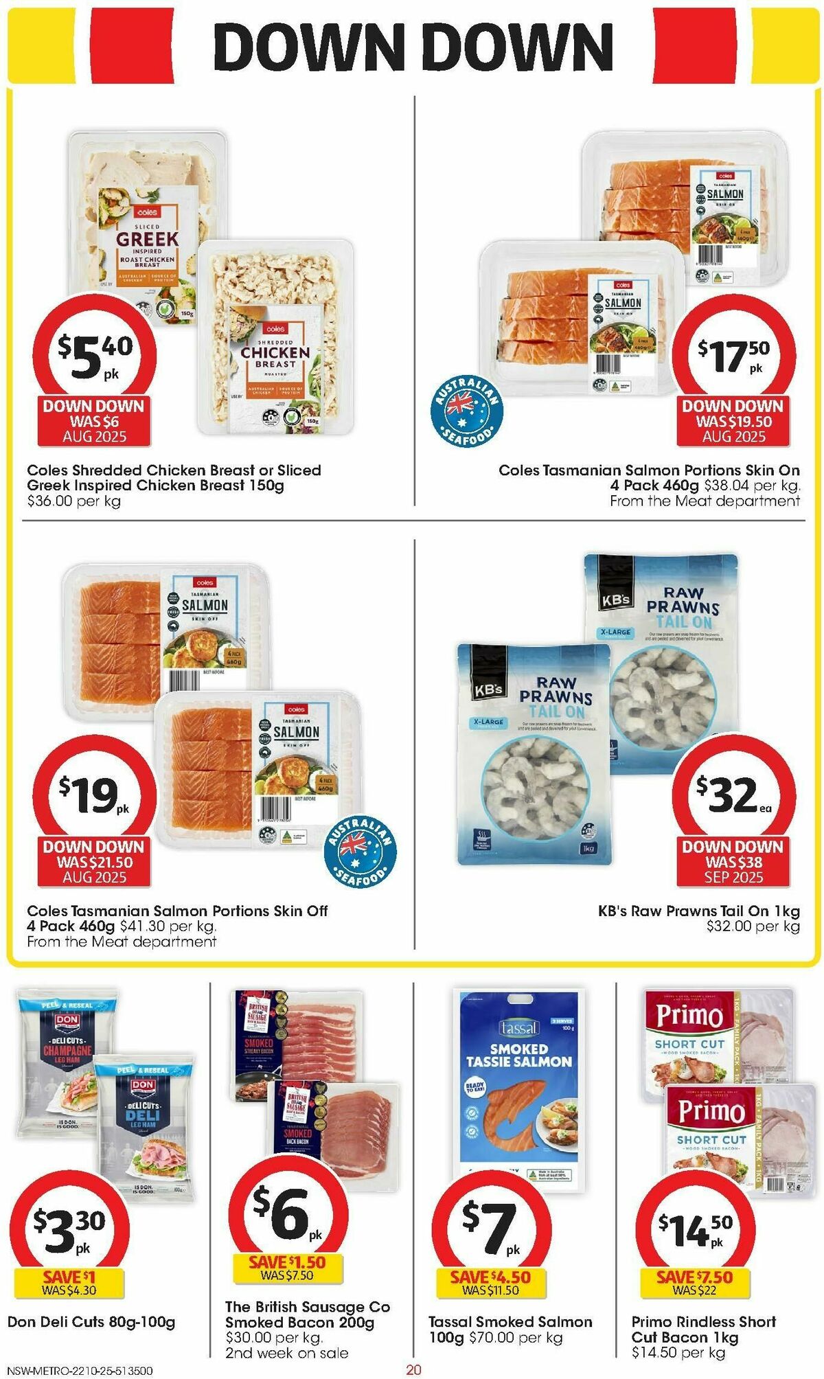 Coles Catalogues from 22 October