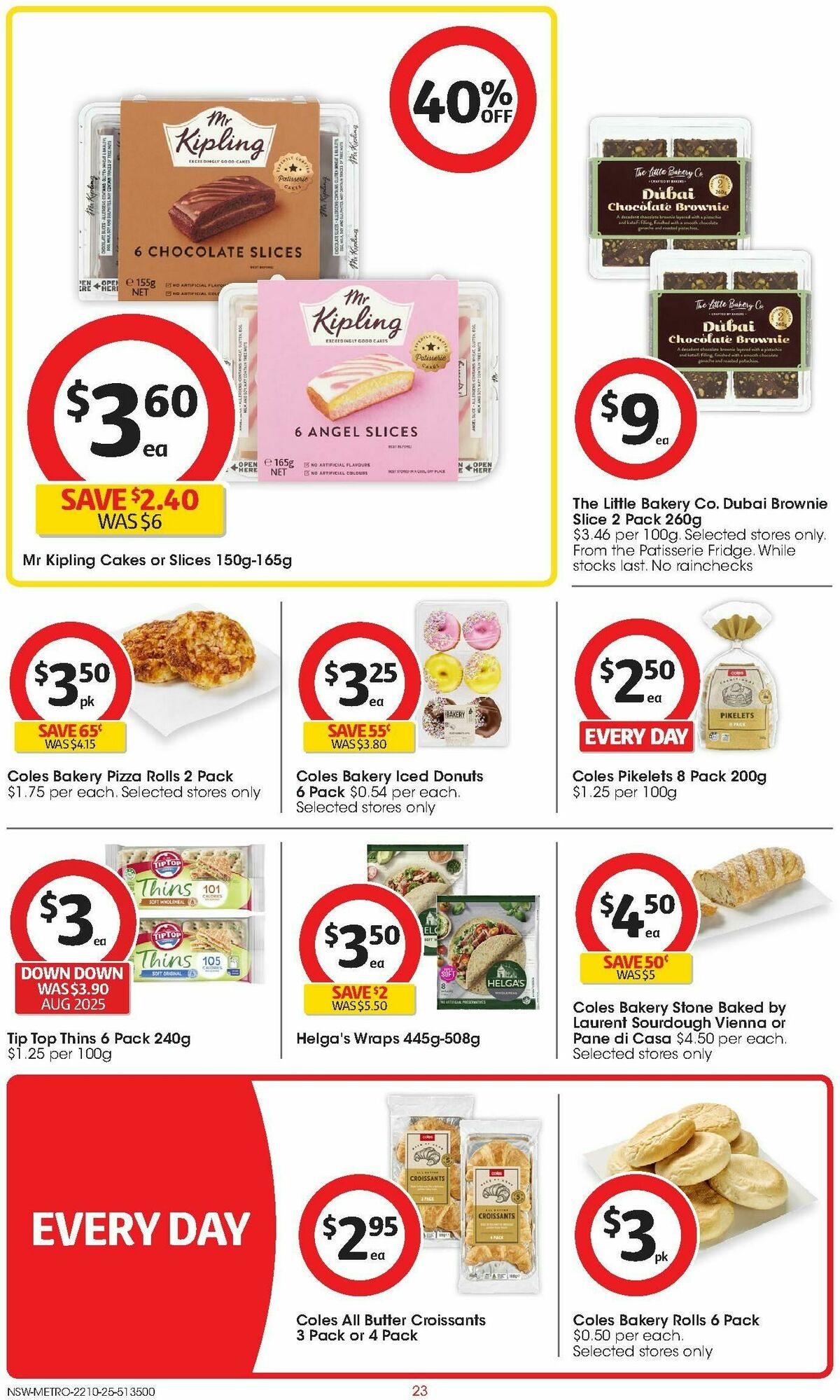 Coles Catalogues from 22 October