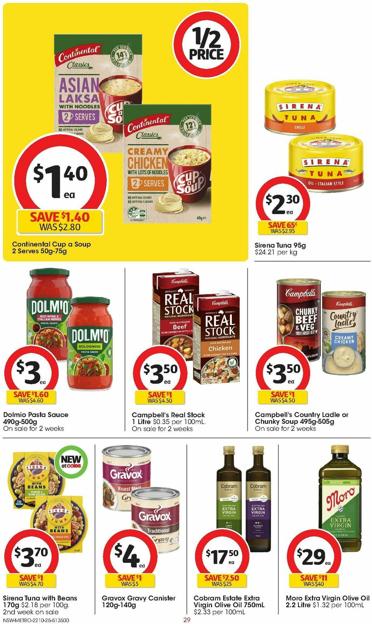 Coles Catalogues from 22 October