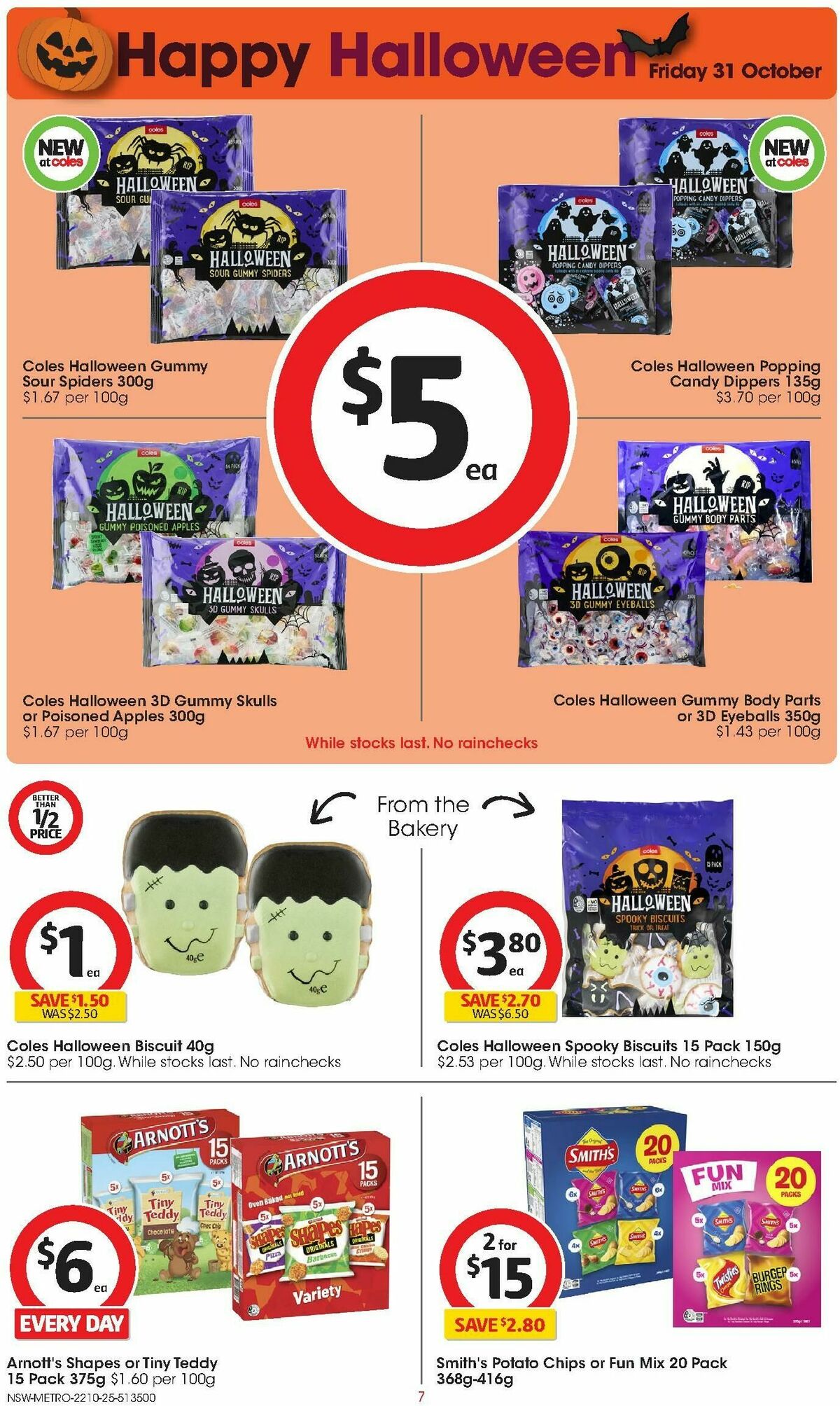 Coles Catalogues from 22 October