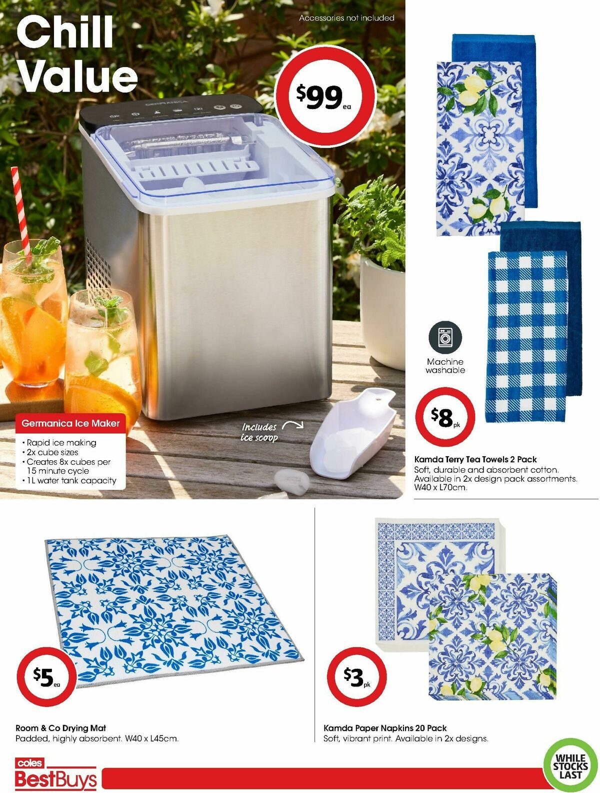 Coles Best Buys - Alfresco Dining Catalogues from 24 October
