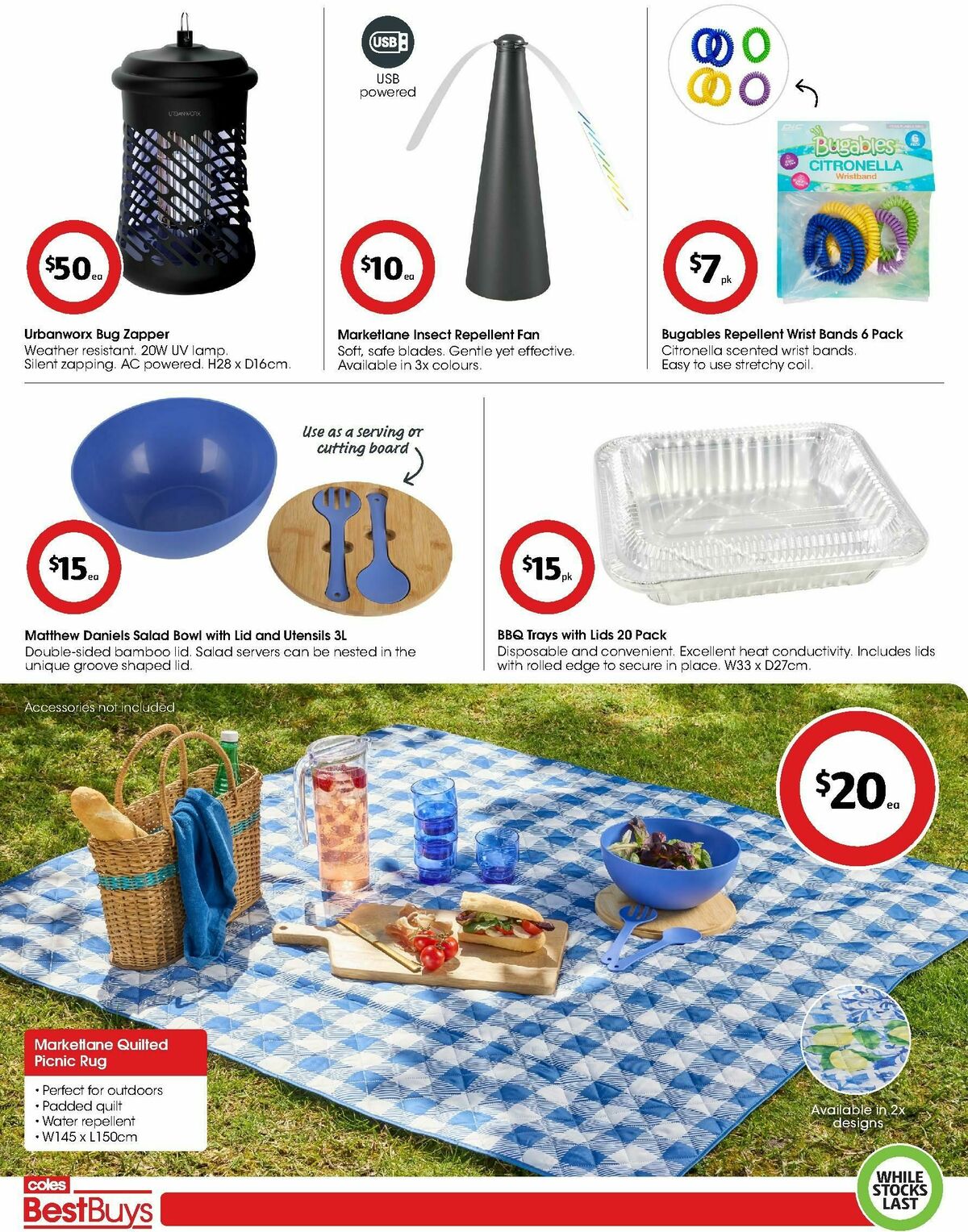 Coles Best Buys - Alfresco Dining Catalogues from 24 October