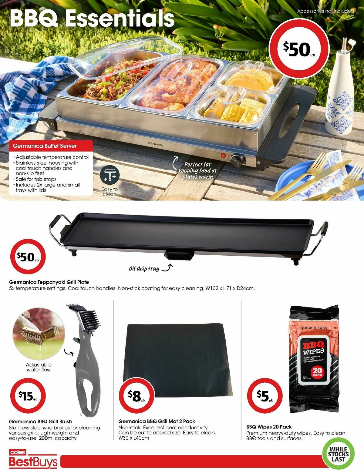 Coles Best Buys - Alfresco Dining Catalogues from 24 October