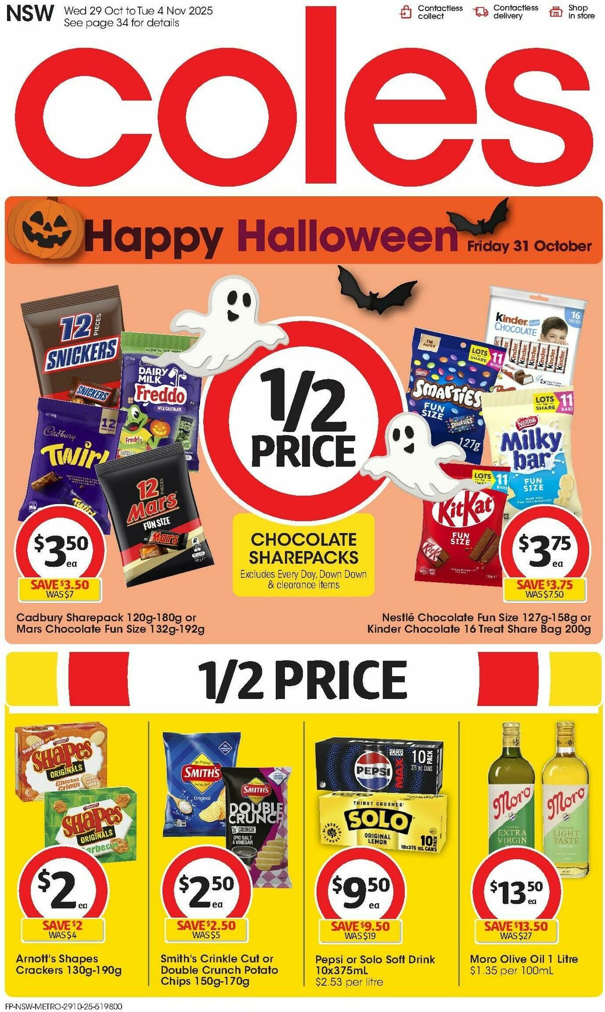 Coles Catalogues from 29 October