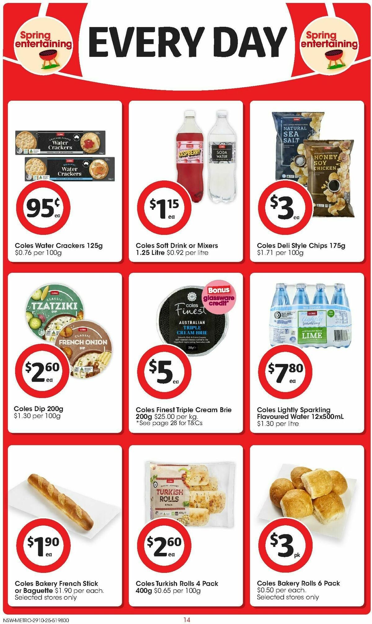 Coles Catalogues from 29 October