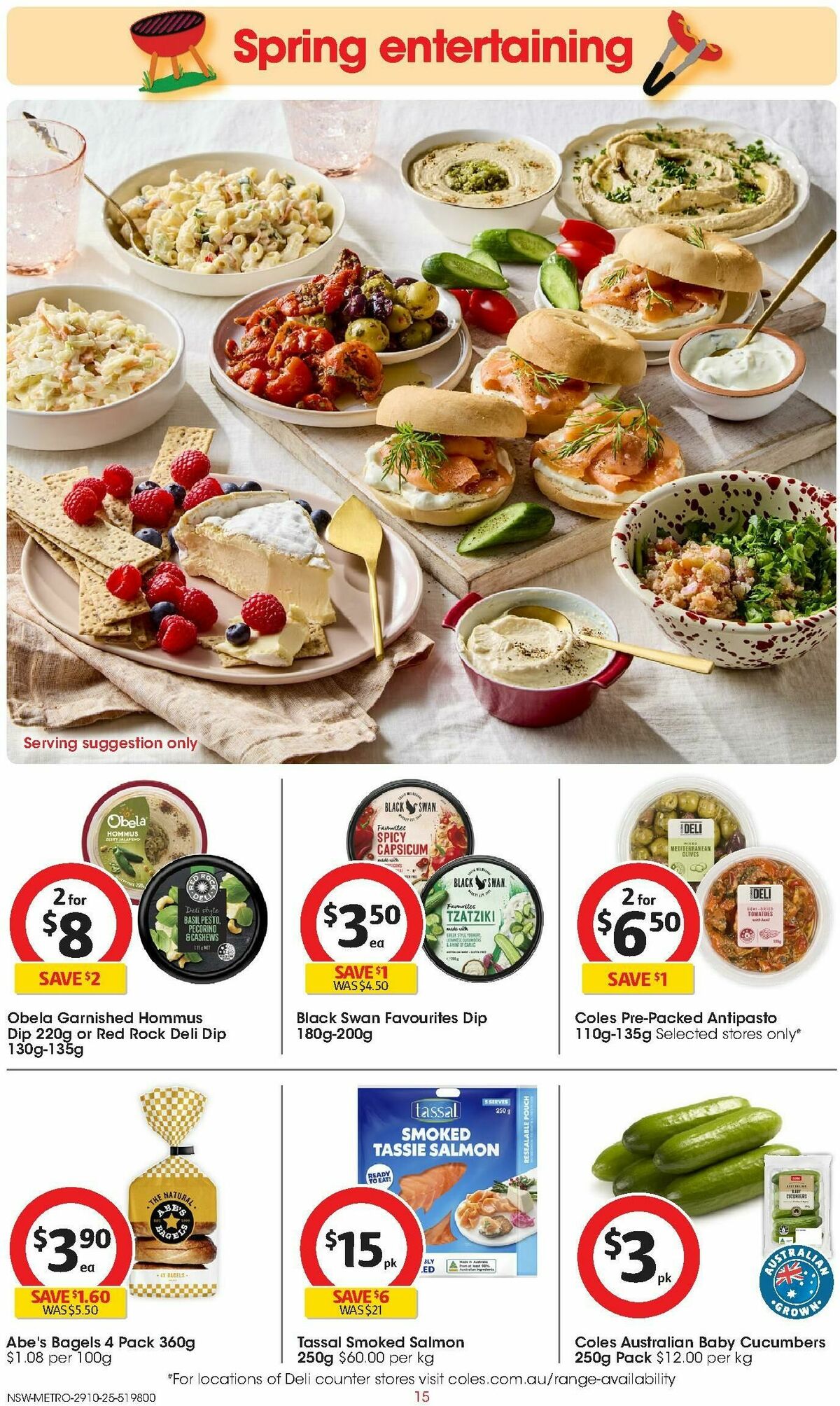 Coles Catalogues from 29 October