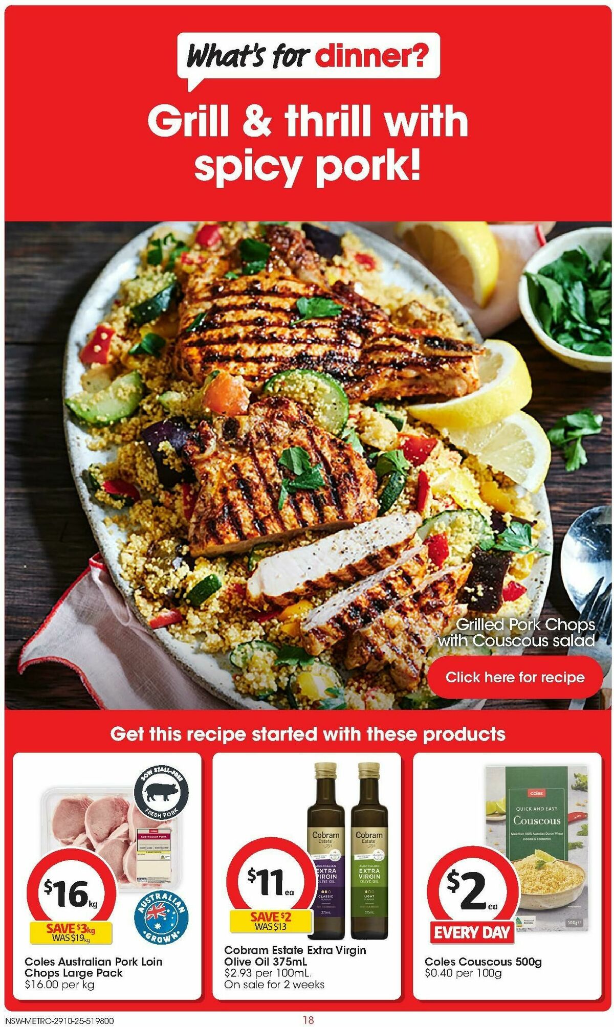 Coles Catalogues from 29 October